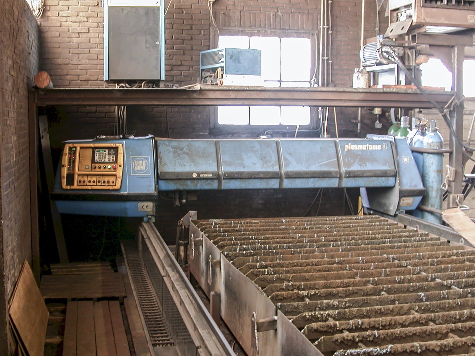 SAF PLASMATOME 3 Mašinos vaizdas iš priekio