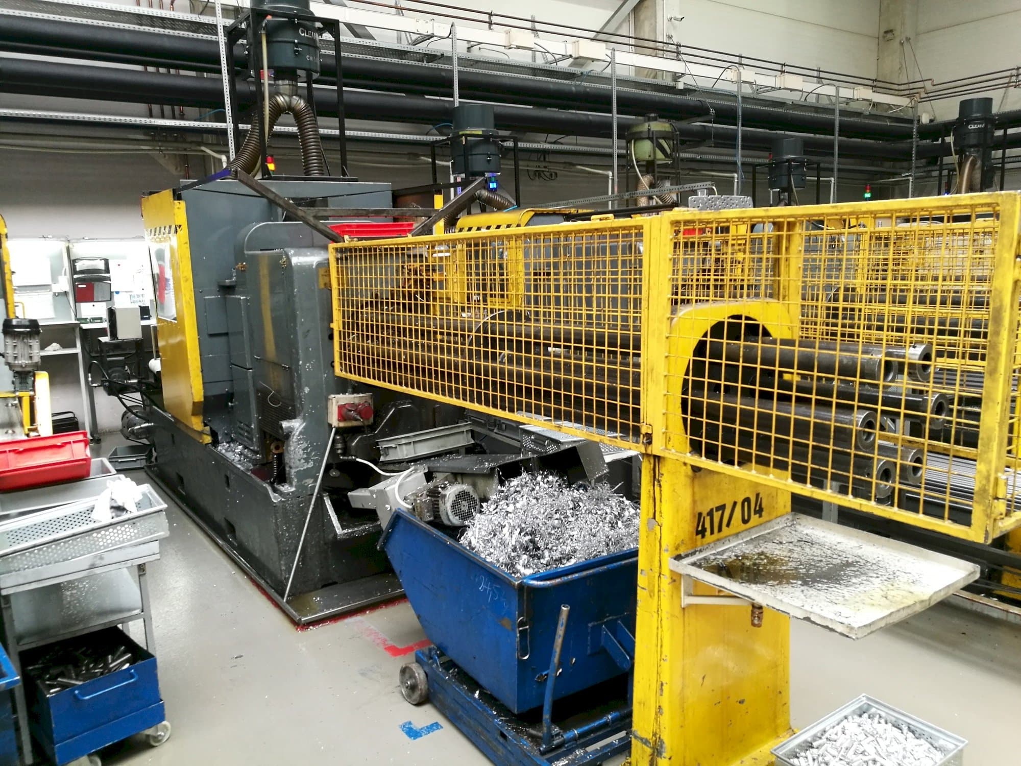 Wickman 1  3/8"-6 Mašinos vaizdas iš priekio