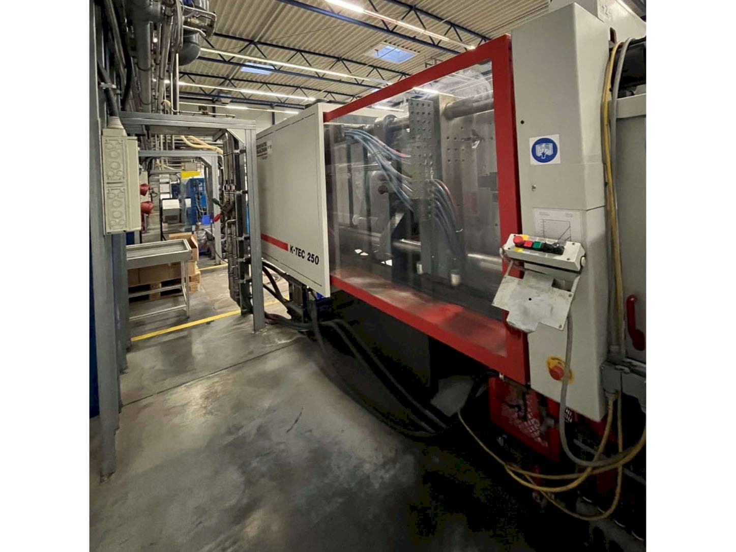 FERROMATIK K-Tec 250 Mašinos vaizdas iš priekio