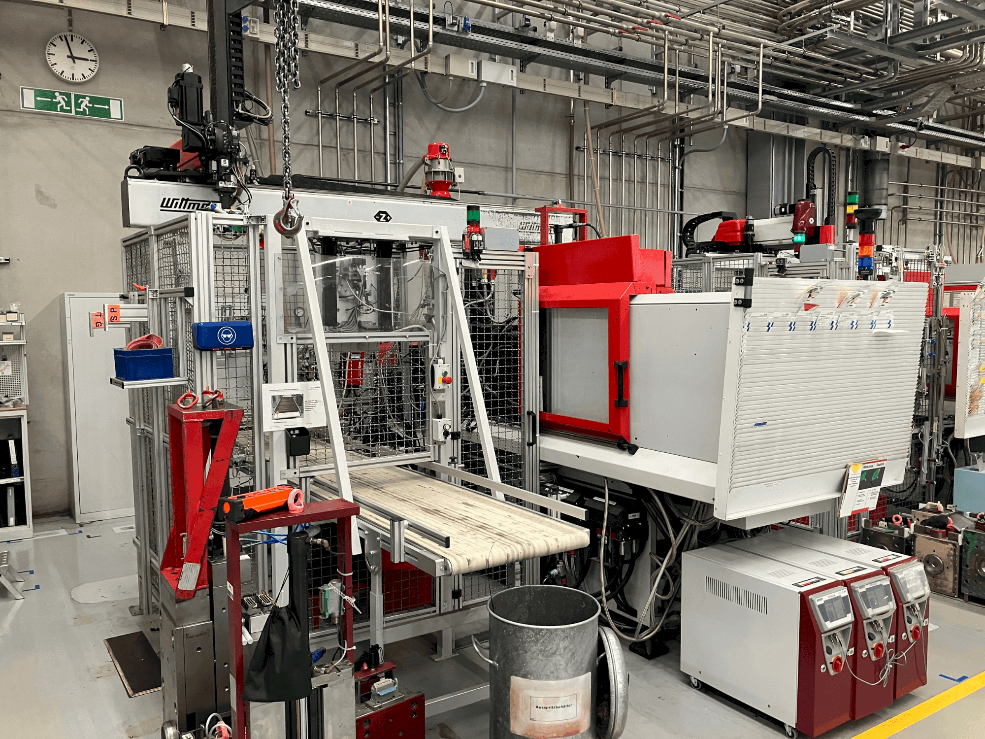 Arburg Allrounder 420 S 800-350 Mašinos vaizdas iš priekio