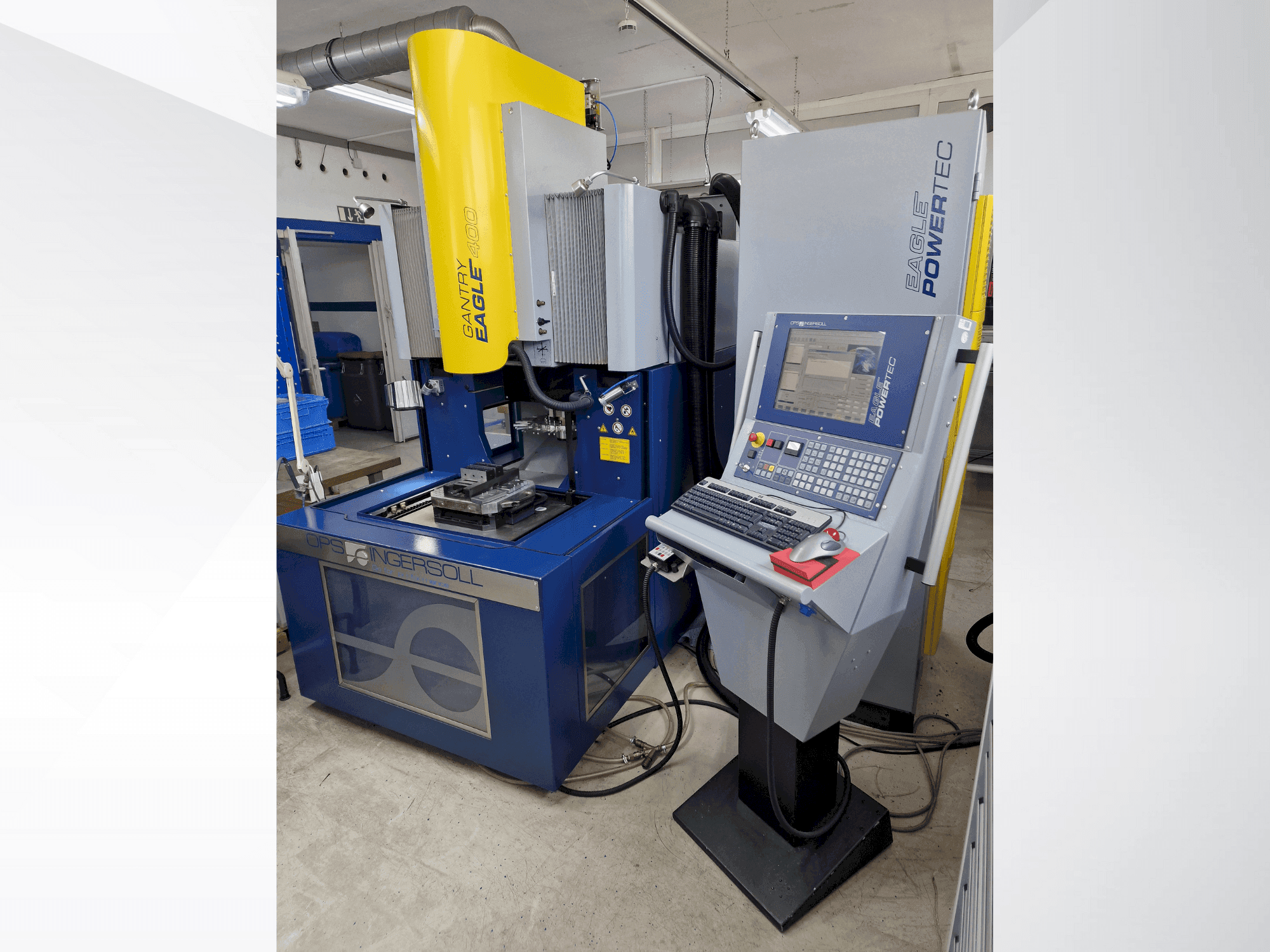 OPS INGERSOLL Eagle 400 Mašinos vaizdas iš priekio