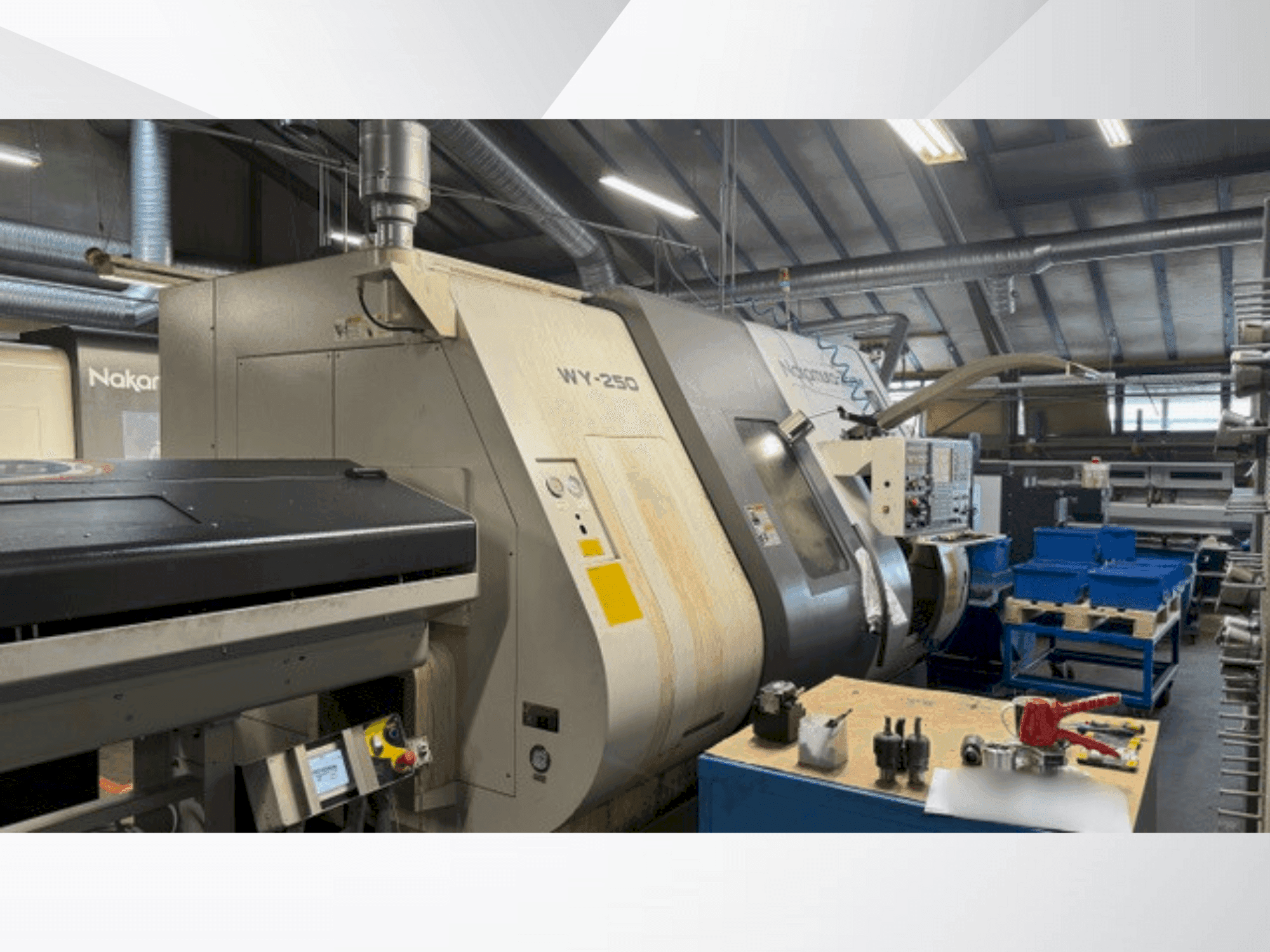 NAKAMURA-TOME WY-250 Mašinos vaizdas iš priekio