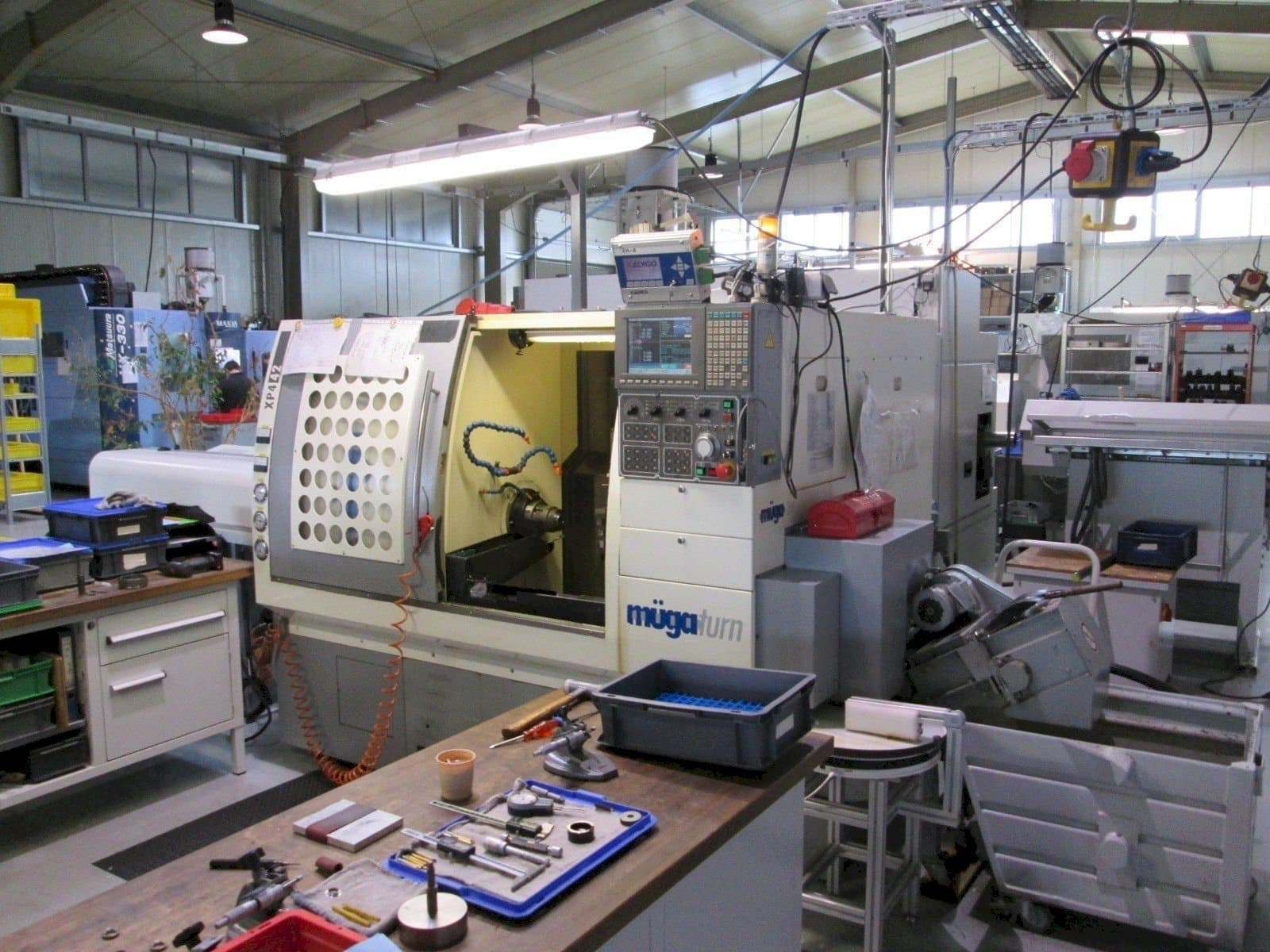 Muga XP4 – 42SM Mašinos vaizdas iš priekio