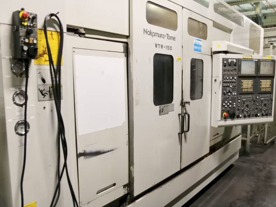 NAKAMURA-TOME WTW-150 Mašinos kairės pusės vaizdas