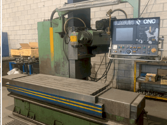 LAGUN FBF 1800 Mašinos vaizdas iš priekio