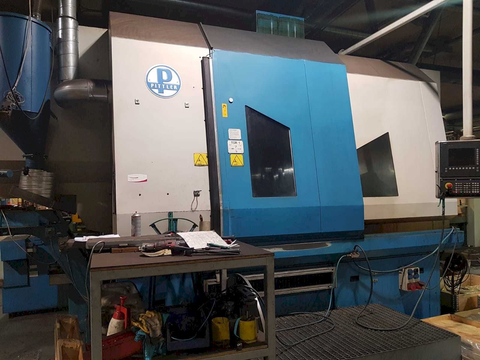 Pittler PV 1000 Mašinos vaizdas iš priekio