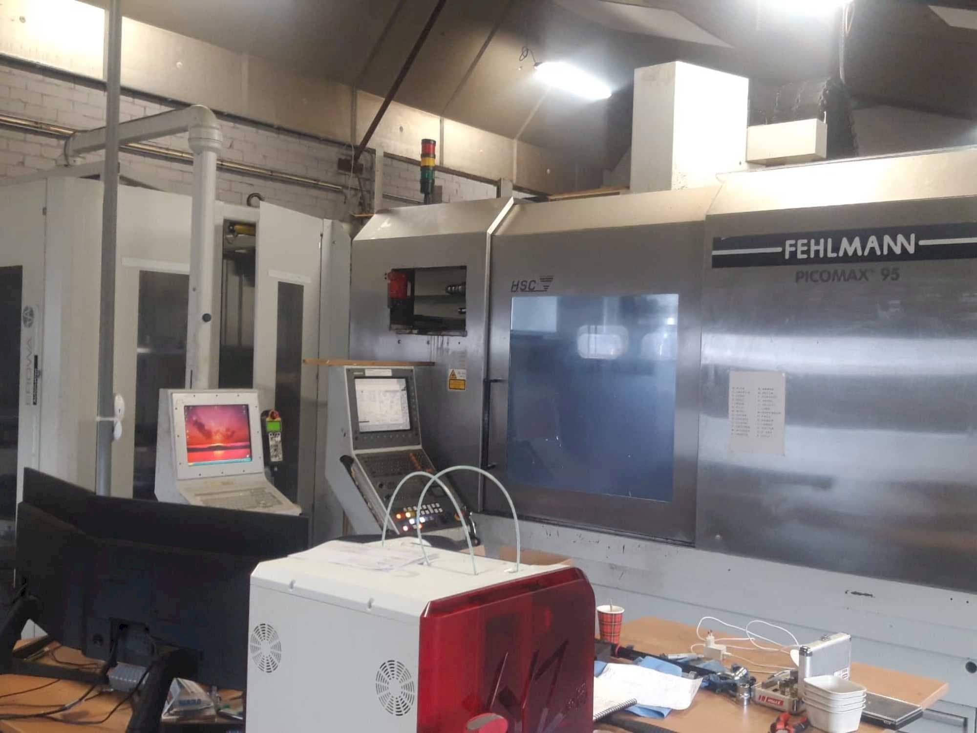 FEHLMANN PICOMAX 95 + EROWA Mašinos vaizdas iš priekio