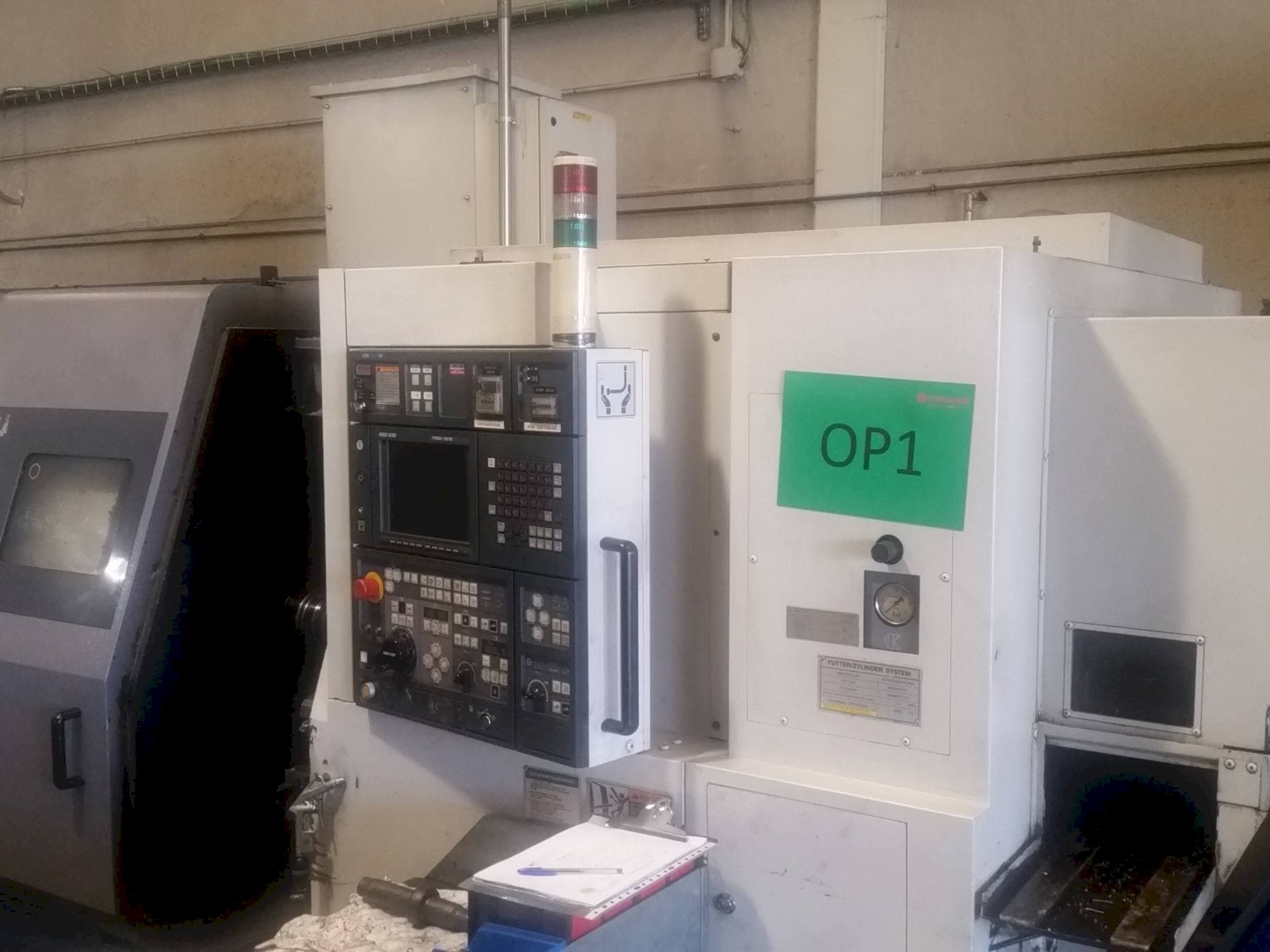 MORI SEIKI ZL 200 MSC Mašinos vaizdas iš priekio