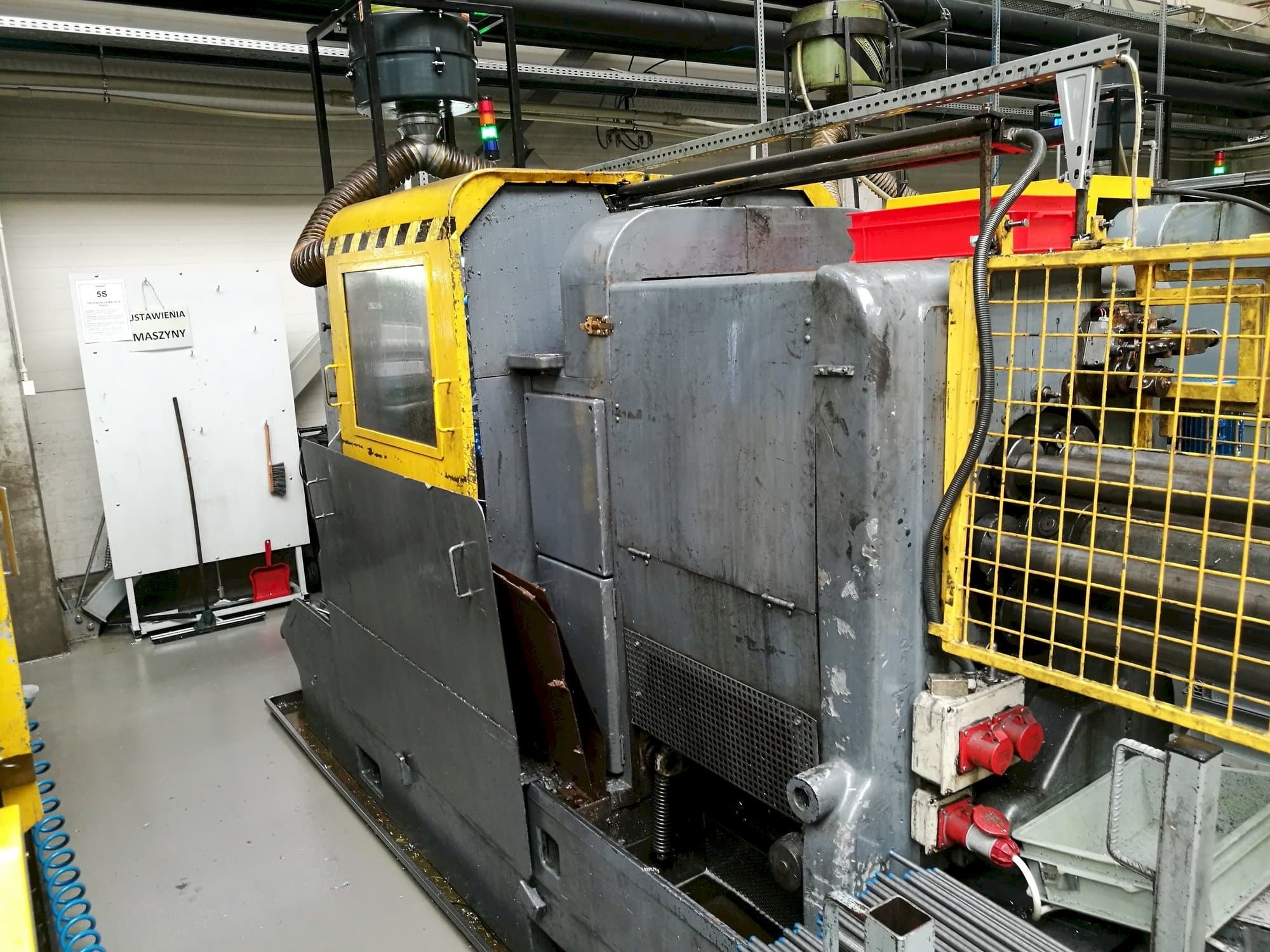 Wickman 1  3/8"-6 Mašinos vaizdas iš priekio