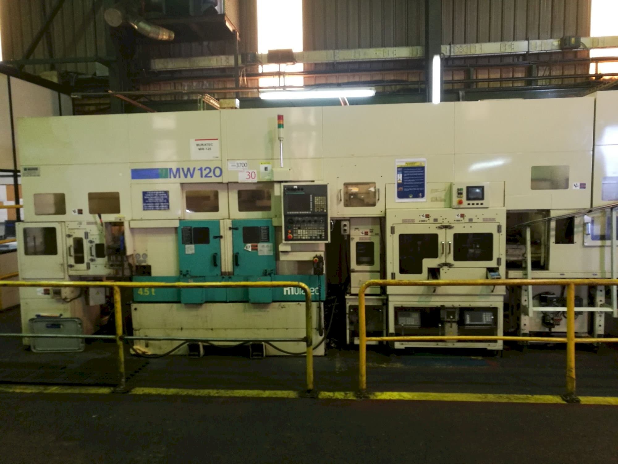 Muratec MW120 Mašinos vaizdas iš priekio