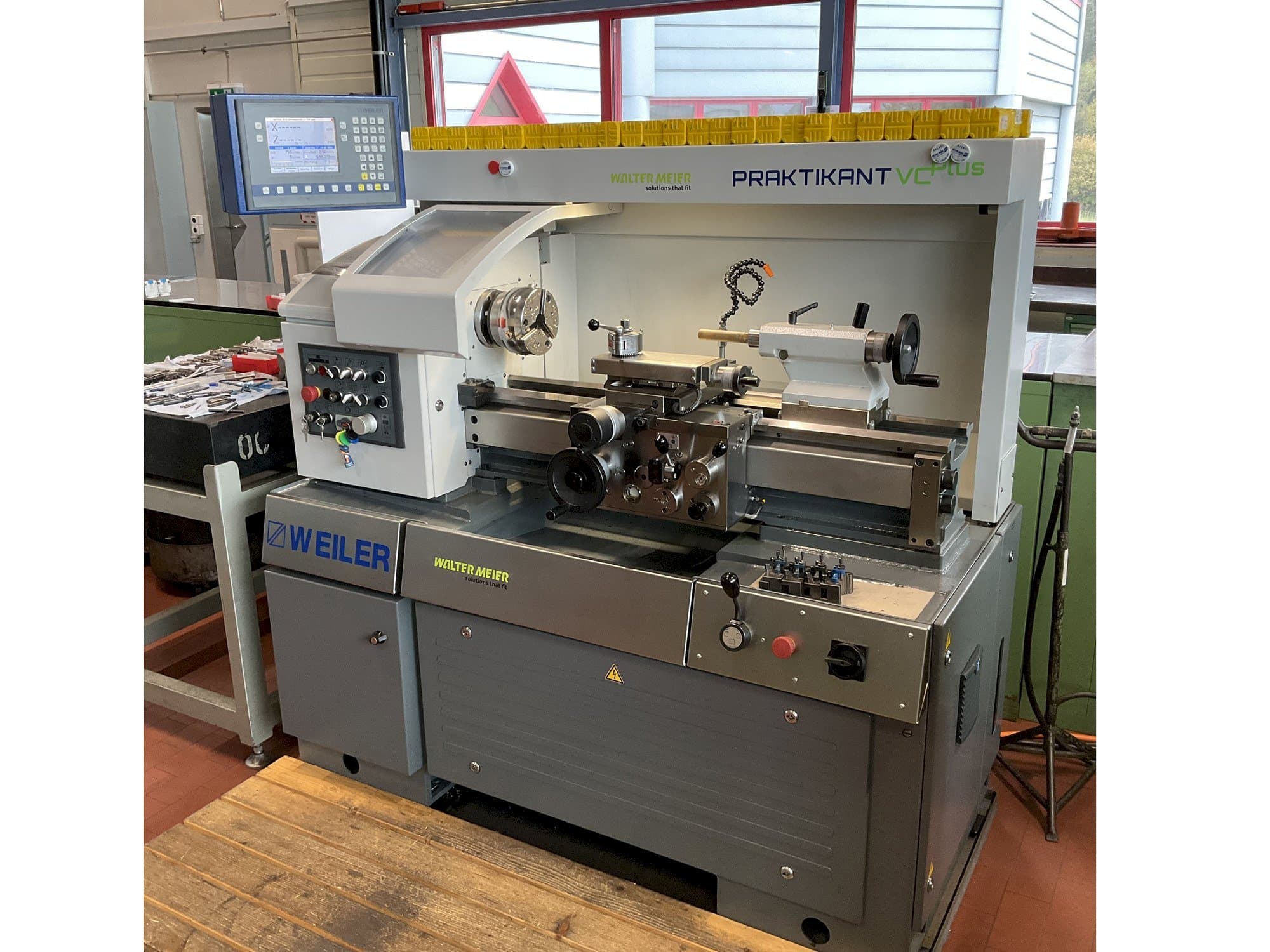 Weiler Praktikant VCplus Mašinos vaizdas iš priekio