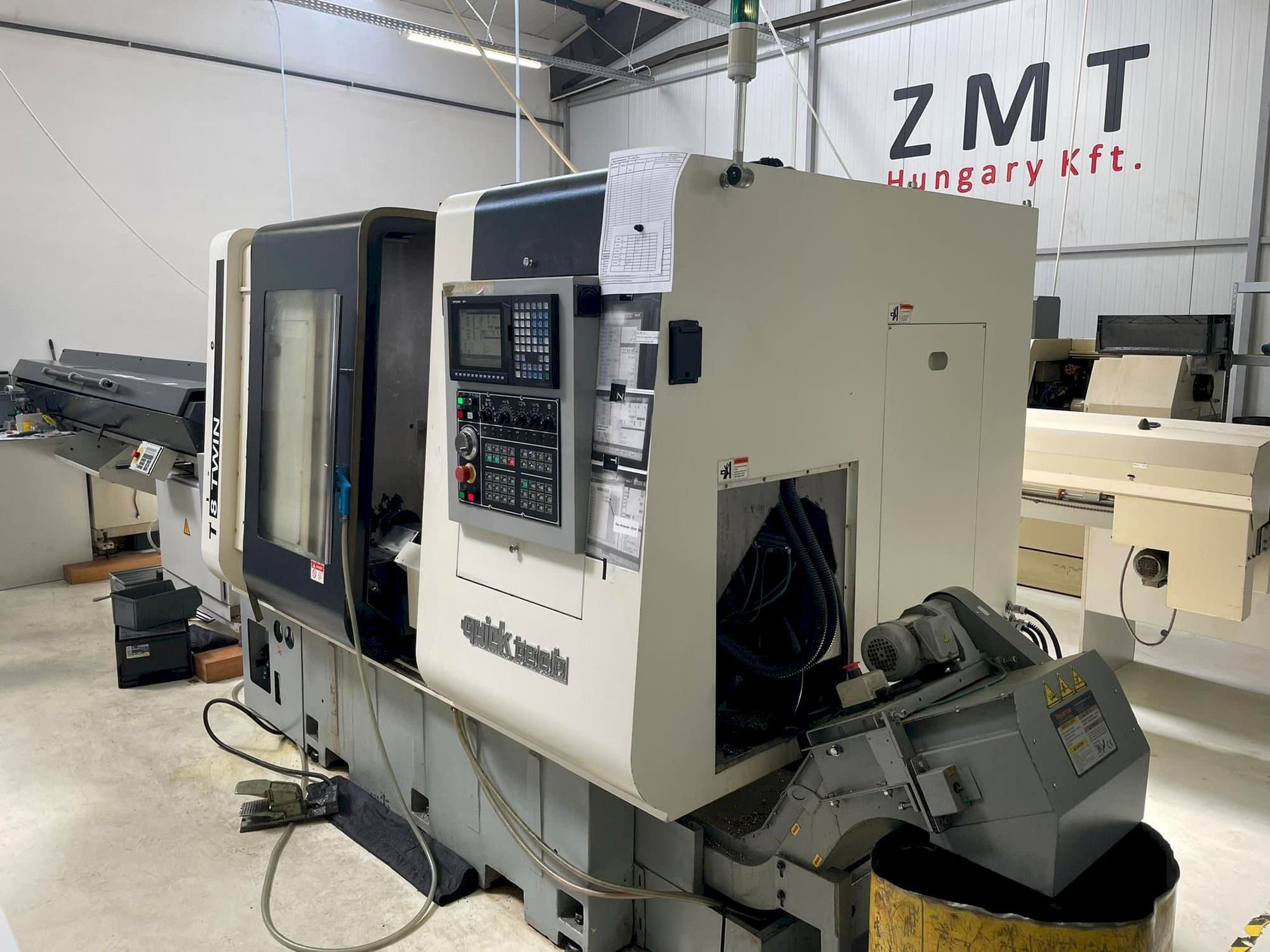 Quick-Tech T8 Twin Mašinos vaizdas iš priekio