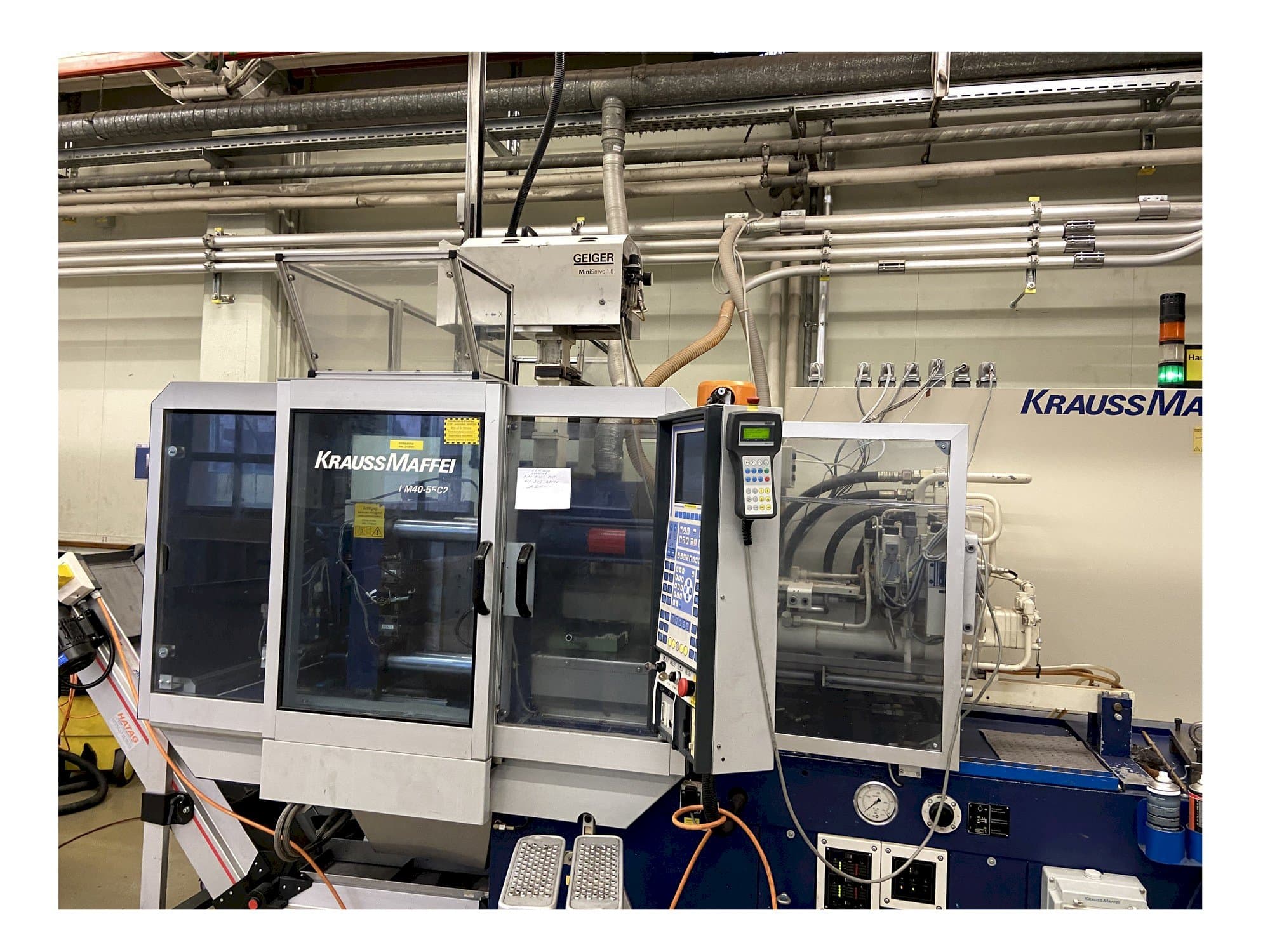 Krauss Maffei 40-55 C2 Mašinos vaizdas iš priekio