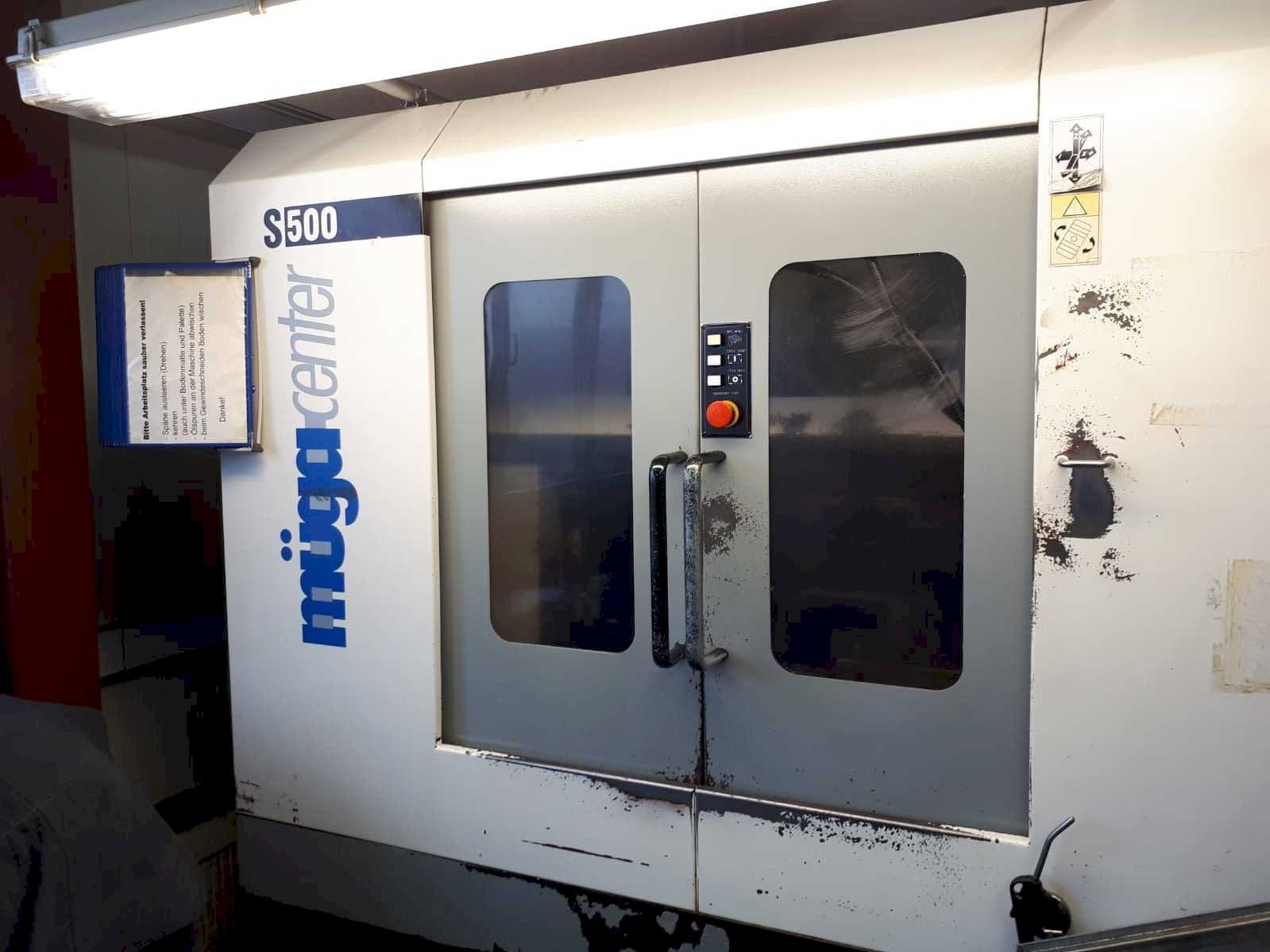 Muga S500 Mašinos vaizdas iš priekio