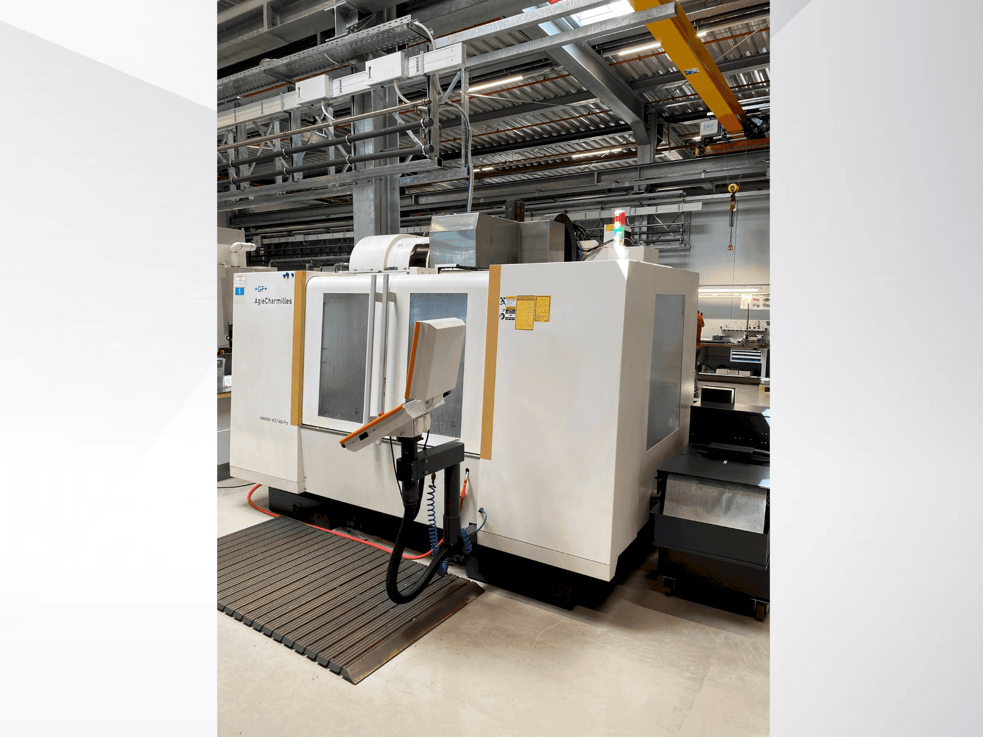 +GF+ AgieCharmilles MIKRON VCE 1400 PRO  (2012) Mašinos vaizdas iš priekio