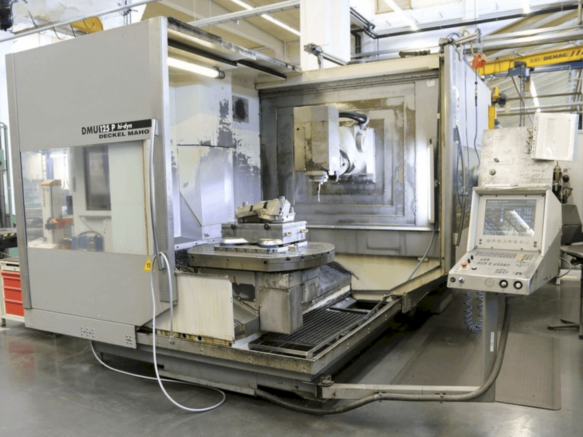 DECKEL MAHO DMU 125 P hi-dyn Mašinos vaizdas iš priekio