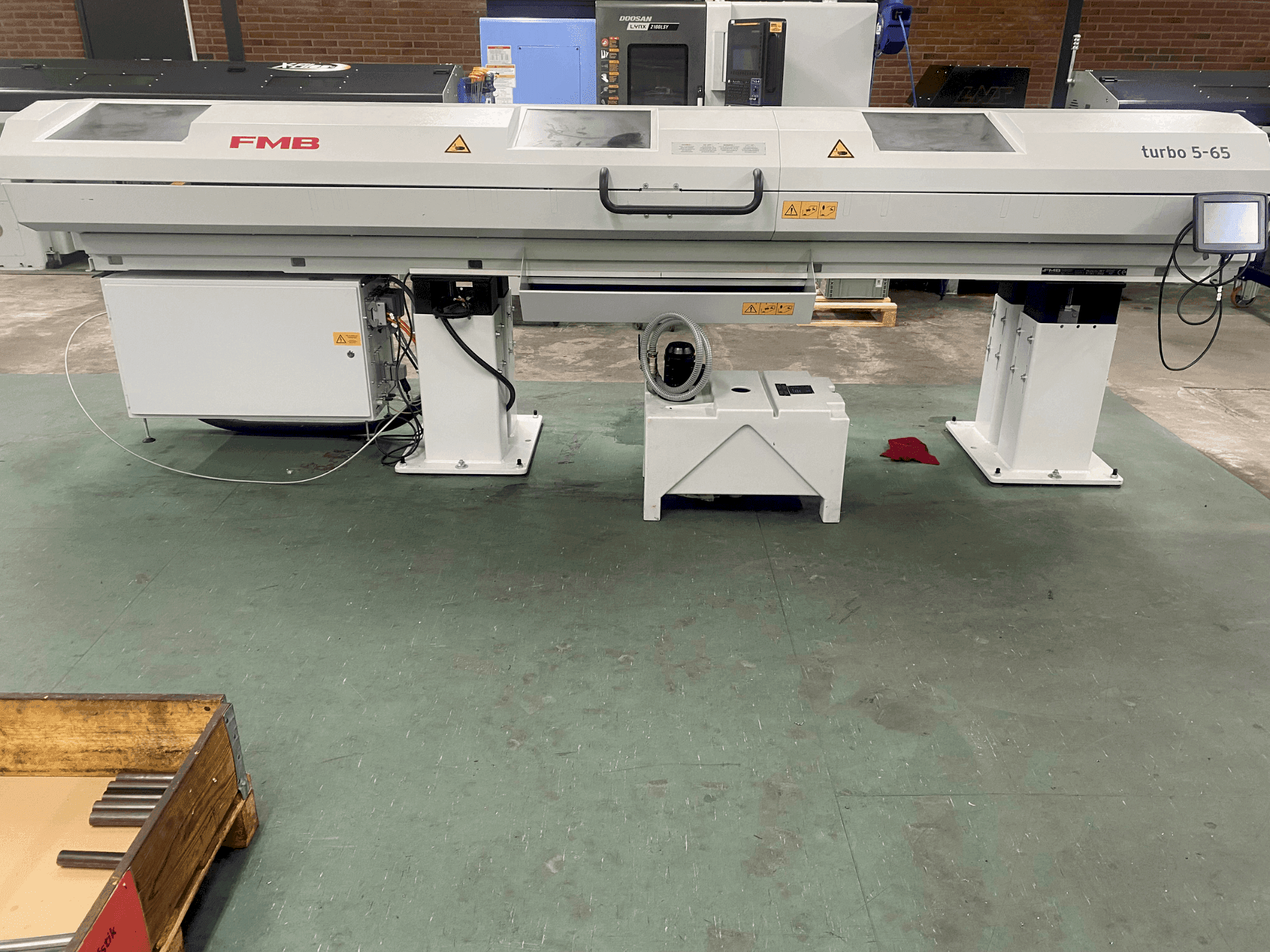 FMB Turbo 5-65 Mašinos vaizdas iš priekio