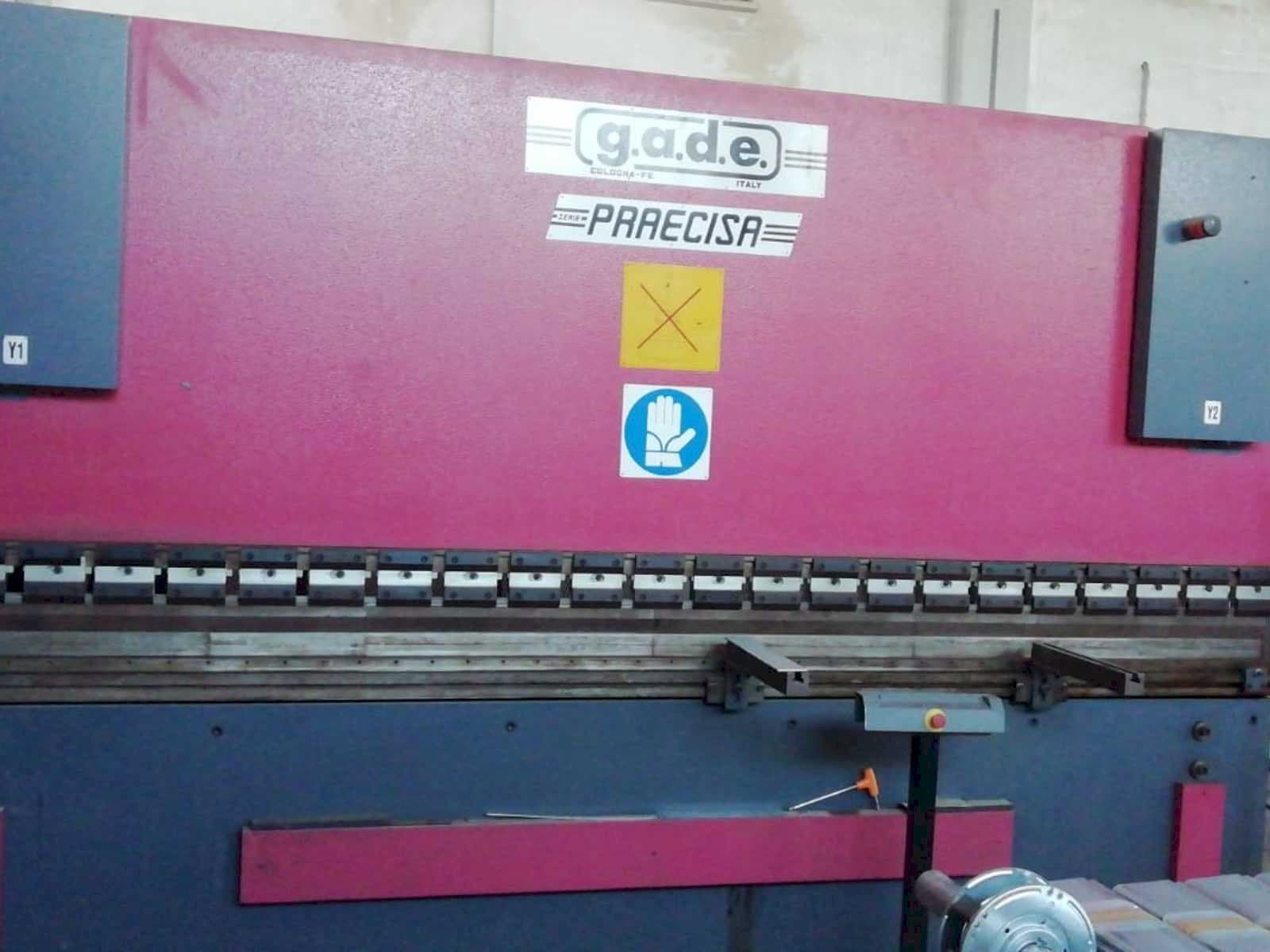 Gade PS-C 4120 Mašinos vaizdas iš priekio