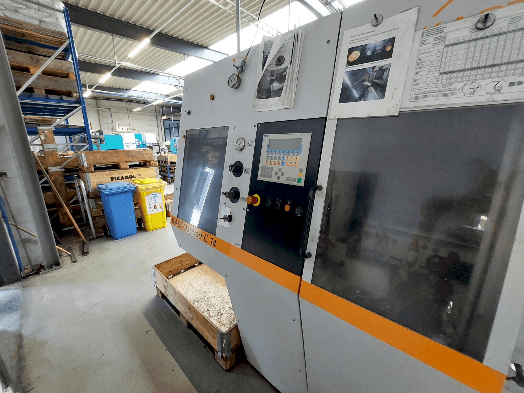 KASTO speed C 14 Mašinos vaizdas iš priekio