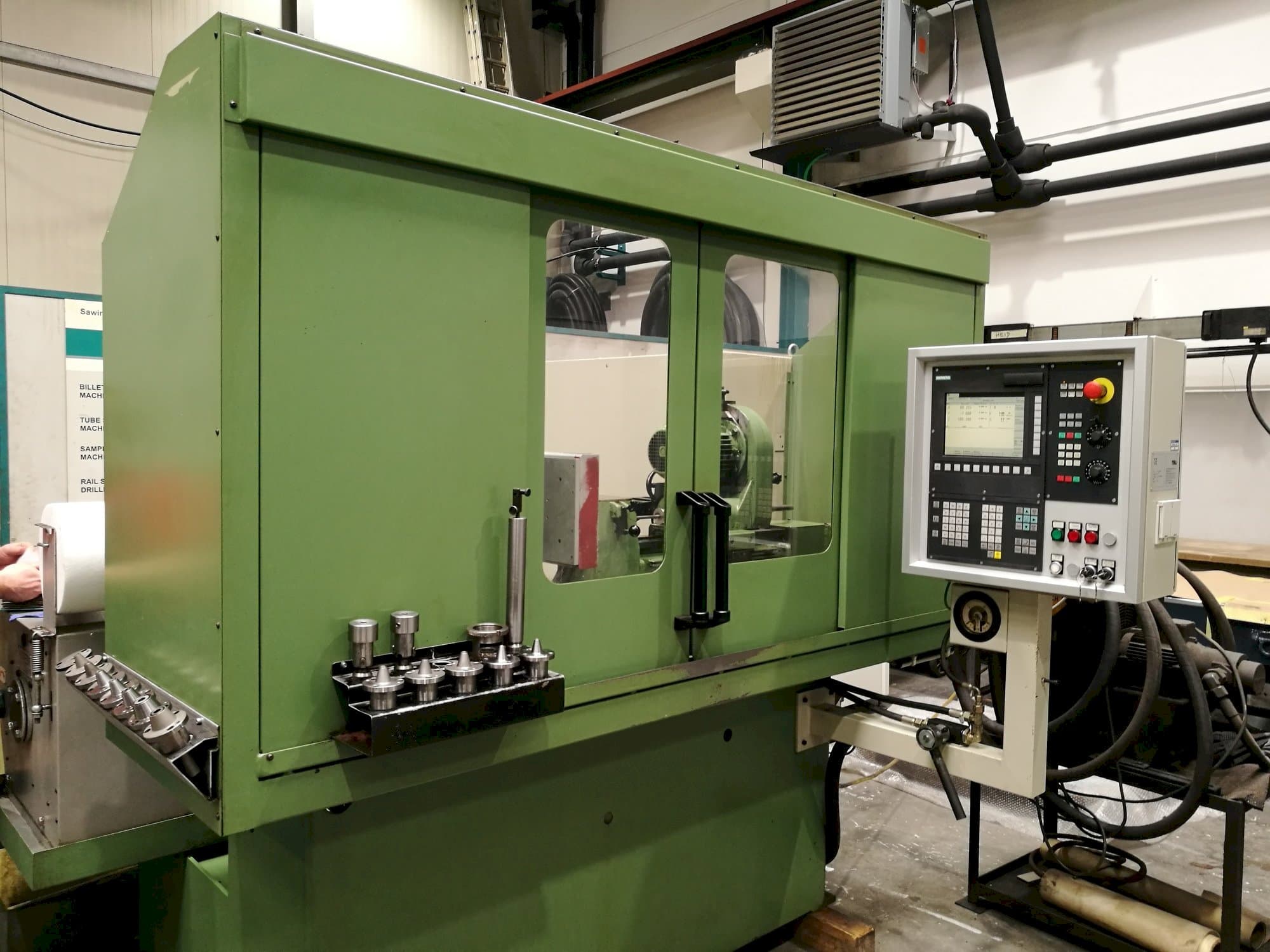 TTB M10 400 NC Mašinos vaizdas iš priekio