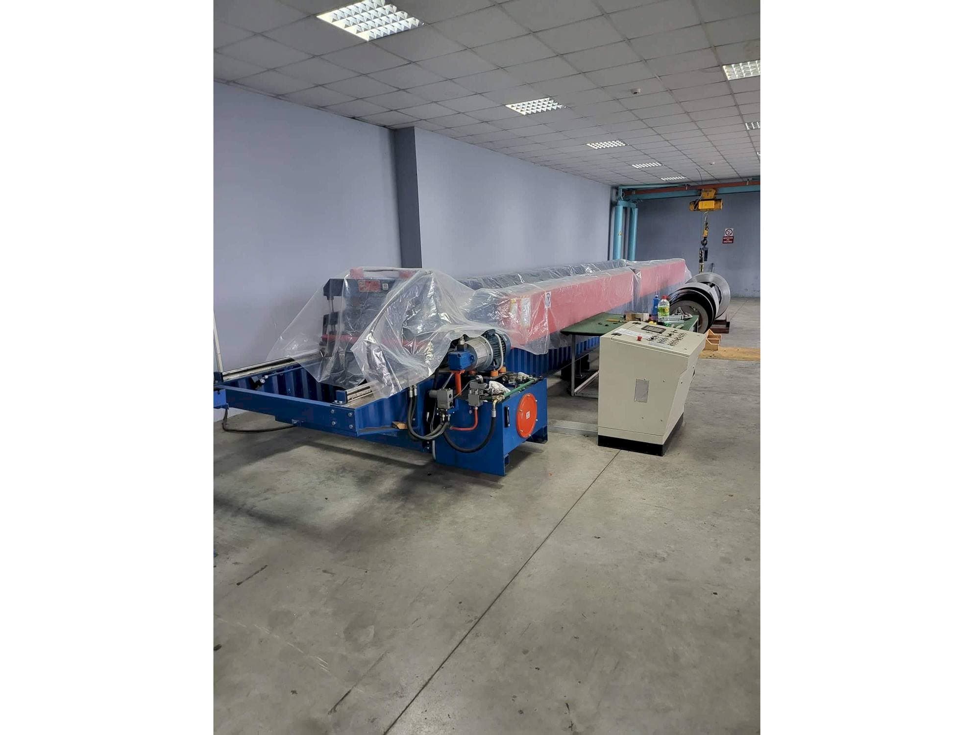 ZEMAN TR 20/130 Mašinos vaizdas iš priekio