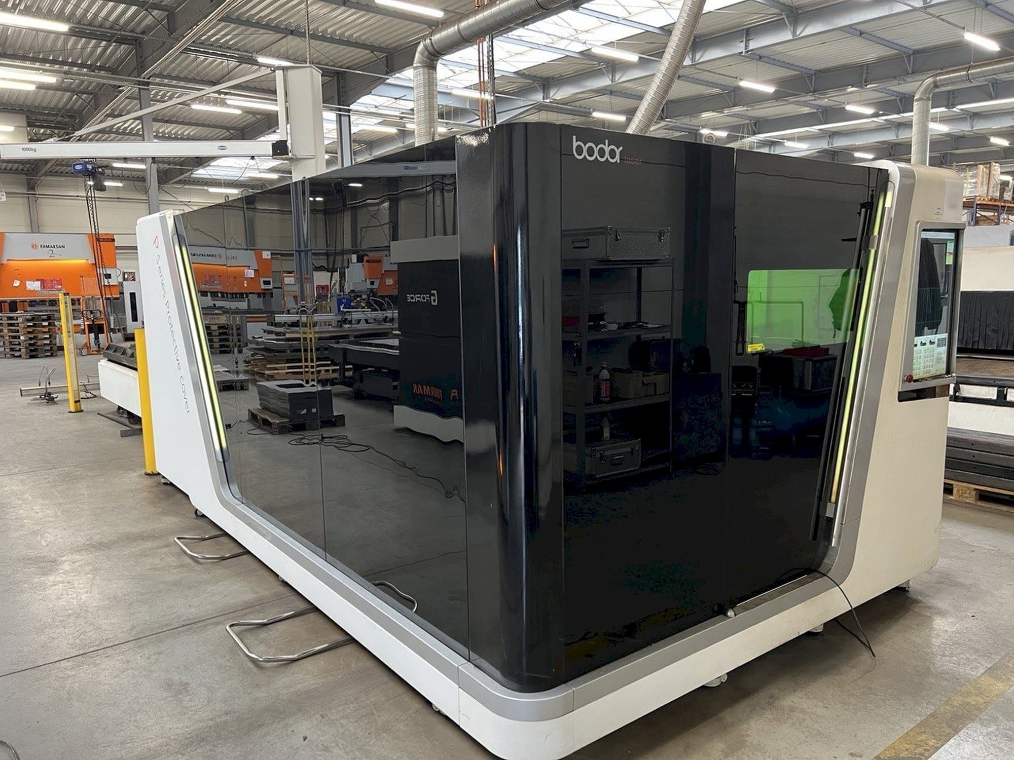 Bodor P3015 Mašinos vaizdas iš priekio