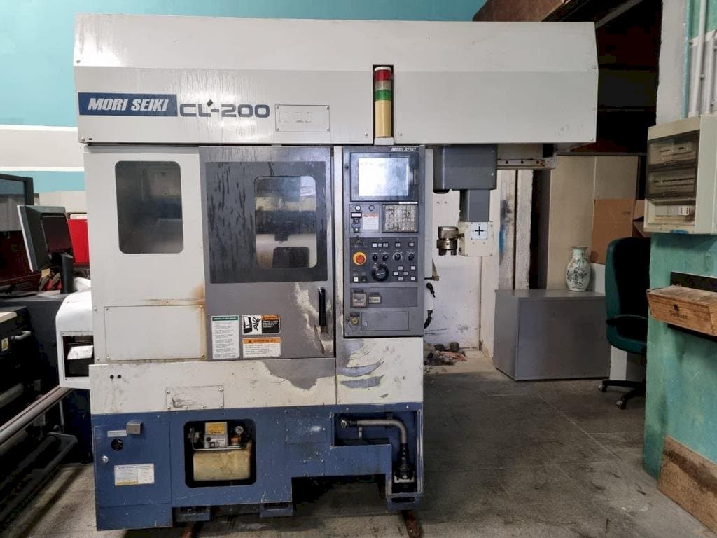 MORI SEIKI CL-200 Mašinos vaizdas iš priekio