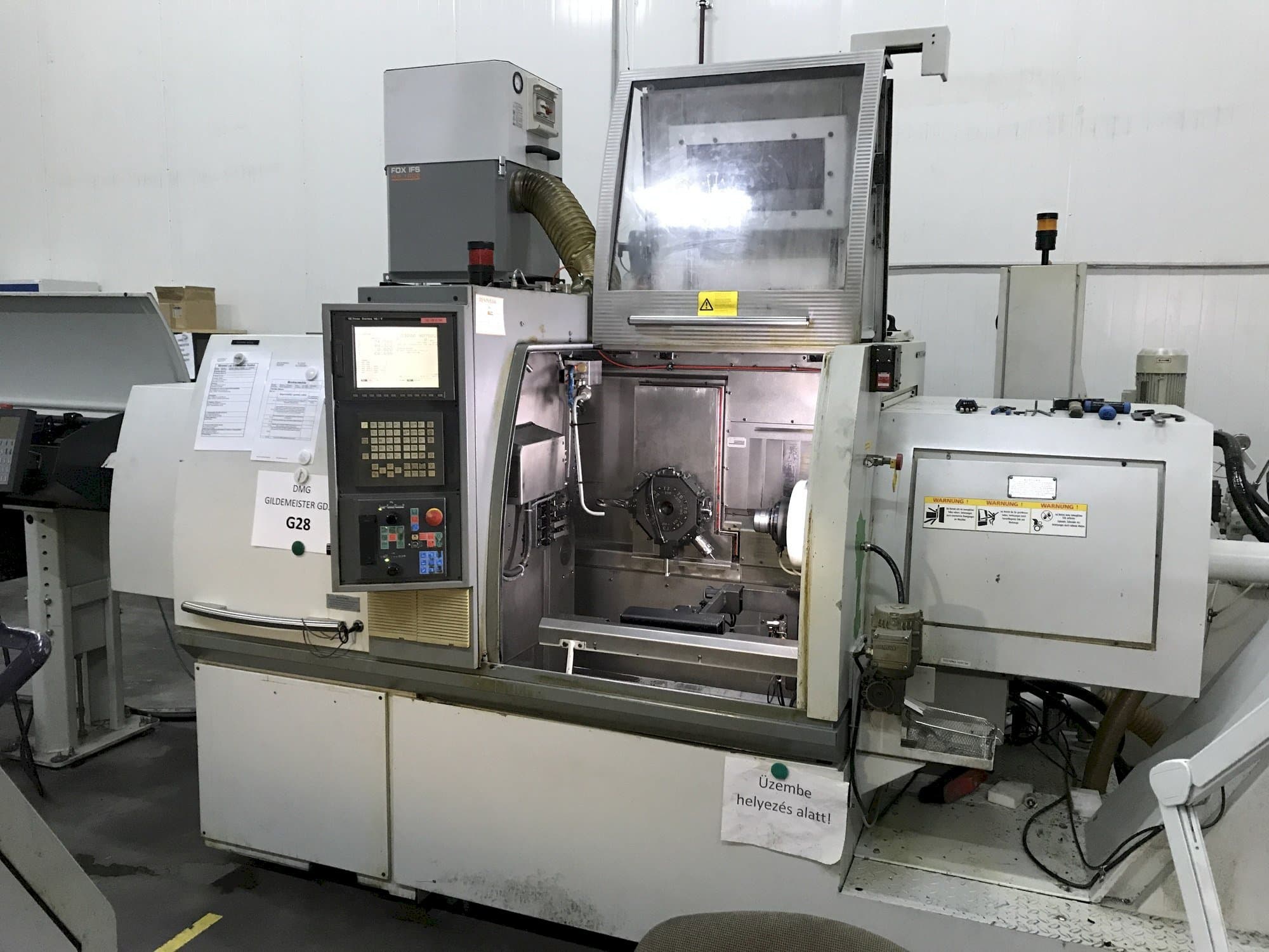 Gildemeister GD32 Mašinos vaizdas iš priekio