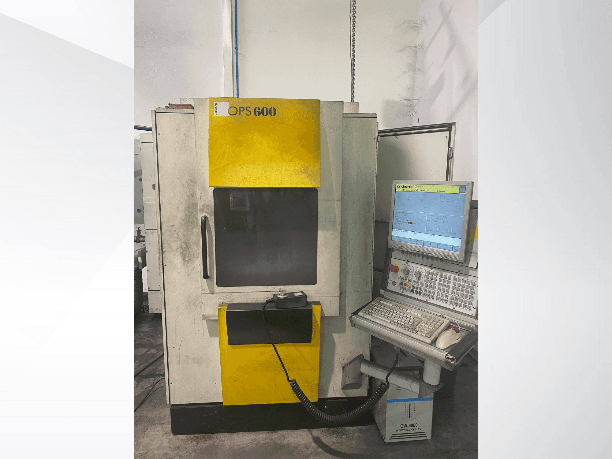 OPS INGERSOLL OPS 600 Mašinos vaizdas iš priekio