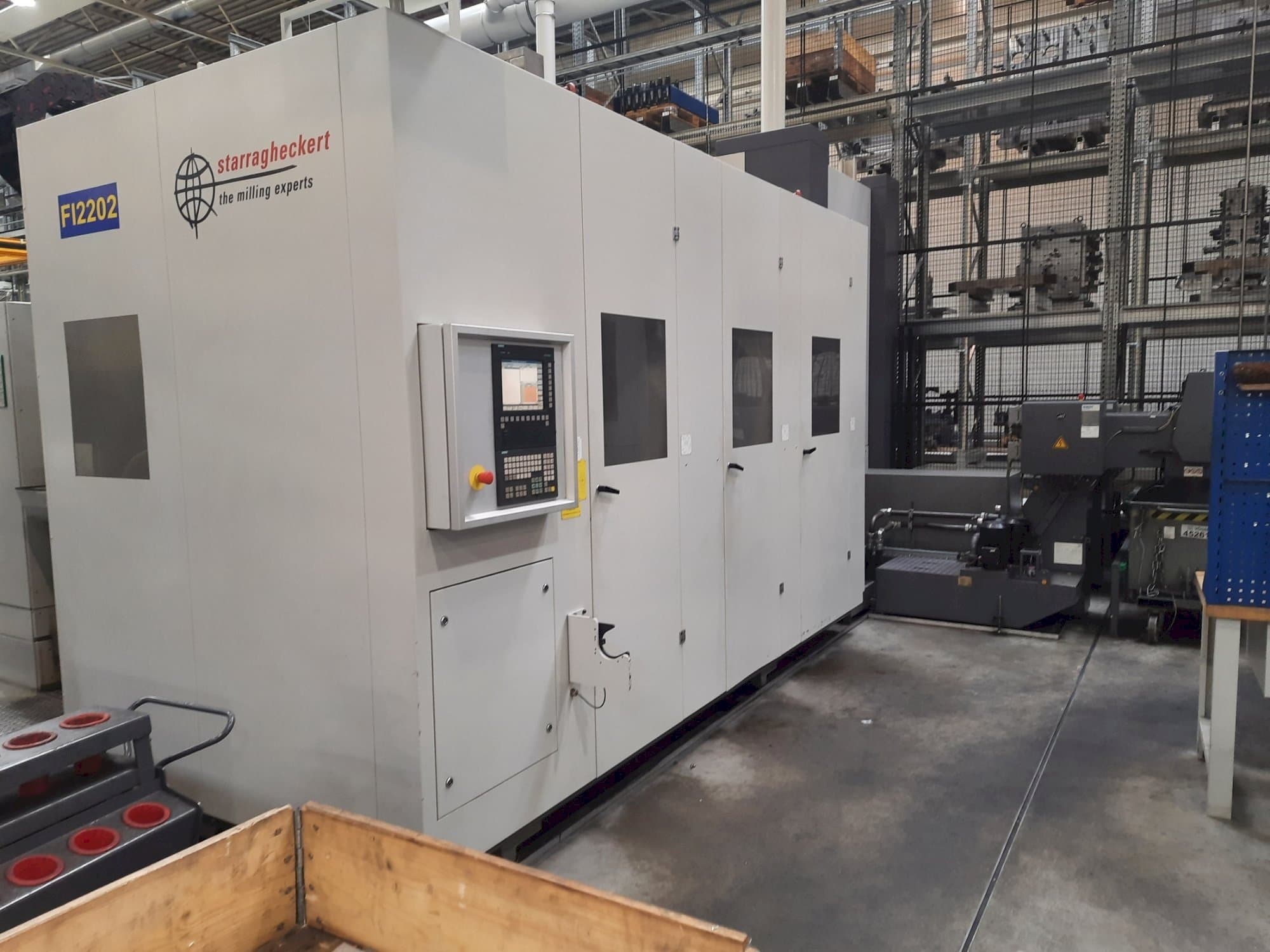 Heckert HEC 1000 Mašinos vaizdas iš priekio