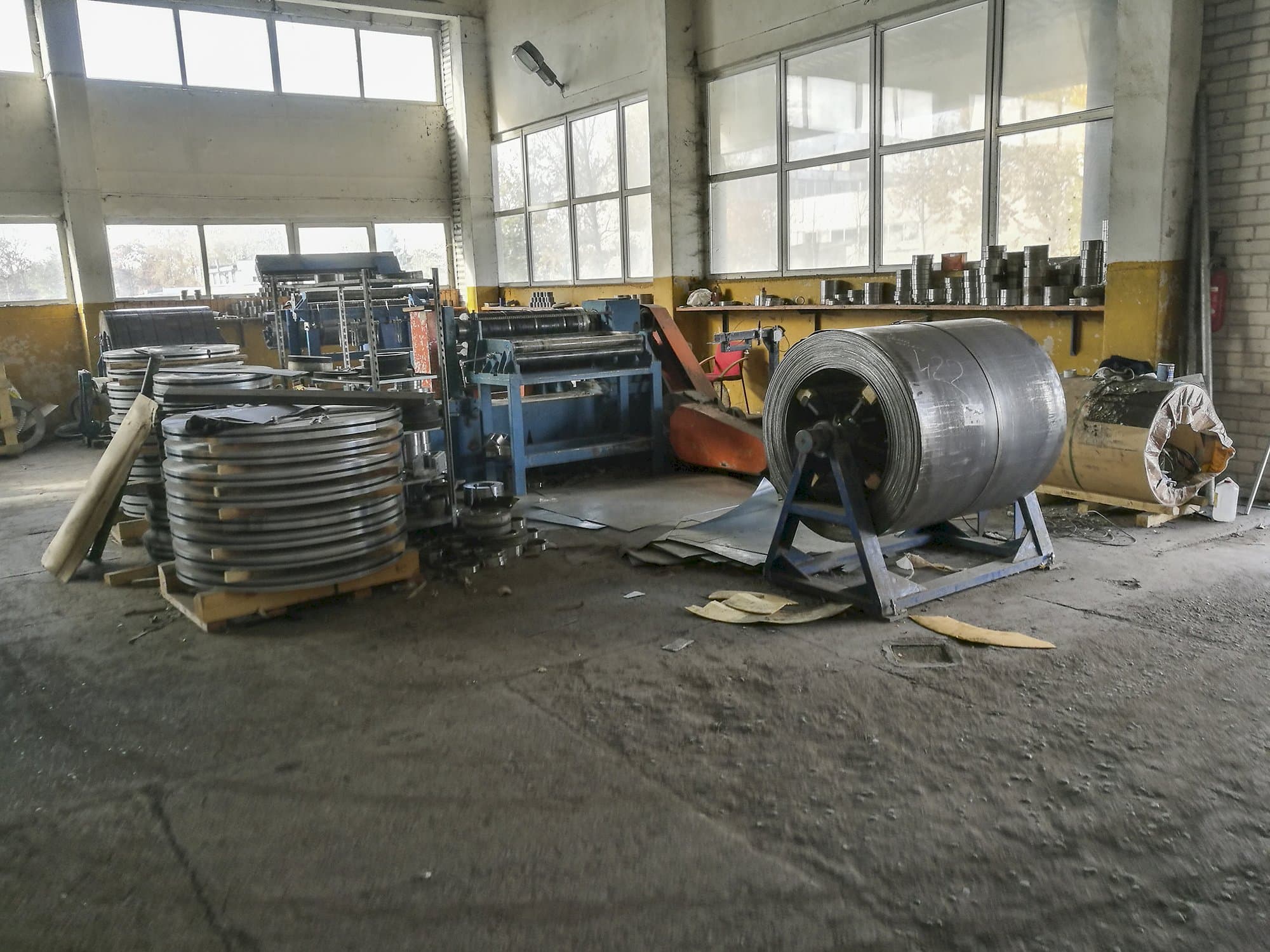 BRODPOL LTs 1300/3 Mašinos kairės pusės vaizdas