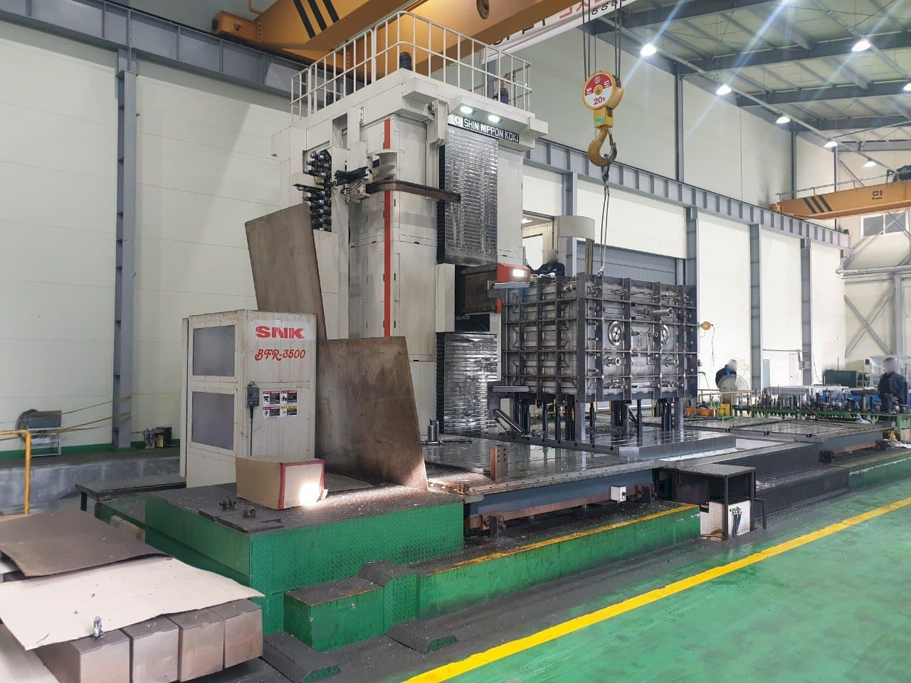 SNK BFR-3500 Mašinos vaizdas iš priekio