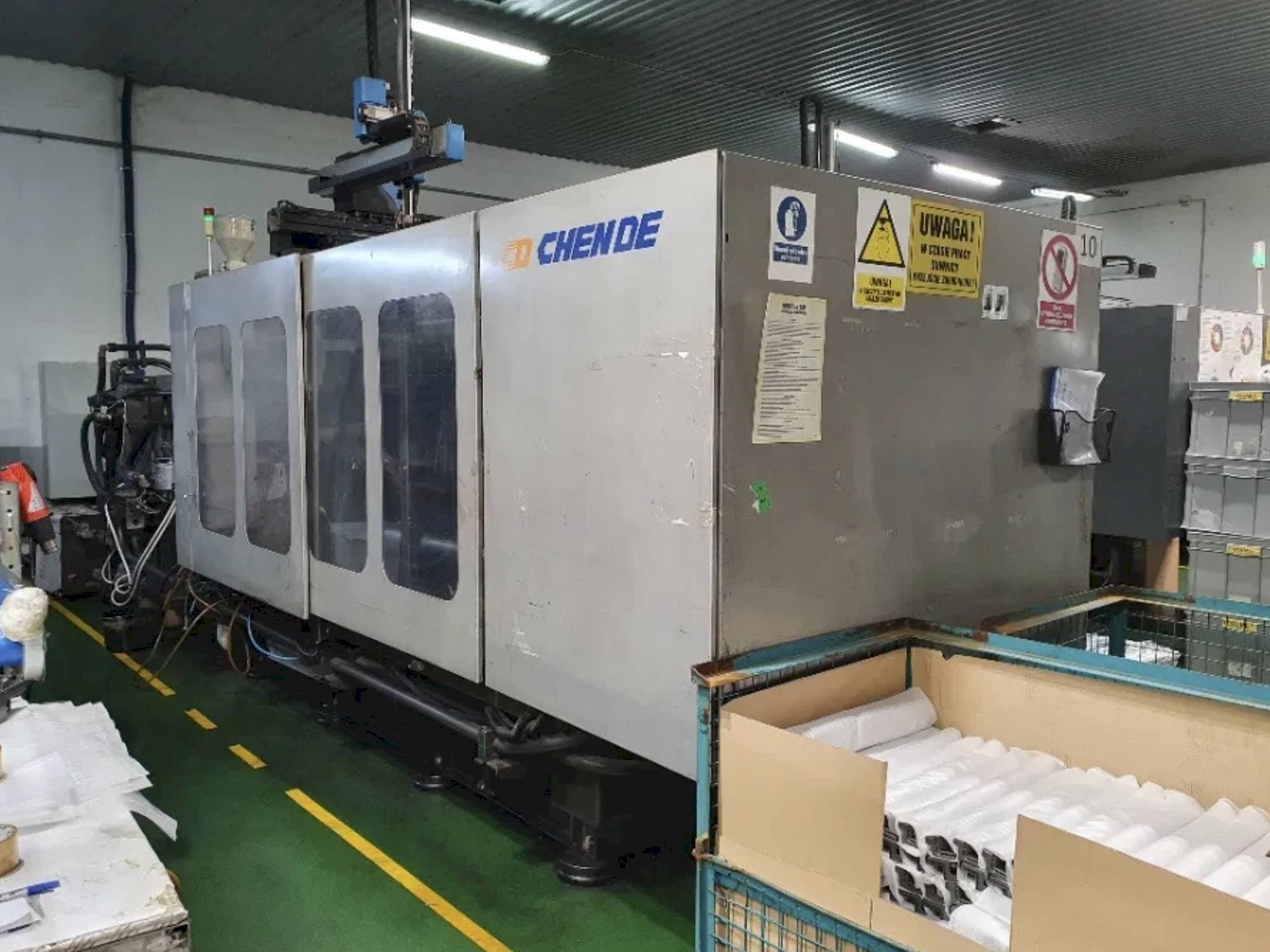 CHENDE CJ480M3V Mašinos vaizdas iš priekio