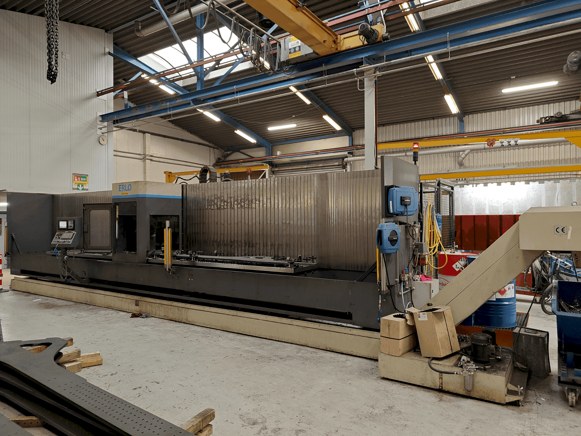 Erlo TH-40 Mašinos vaizdas iš priekio