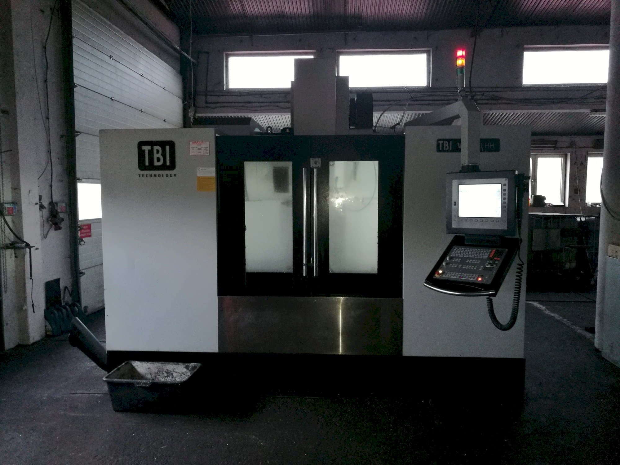 TBI VC 1270 HH Mašinos vaizdas iš priekio