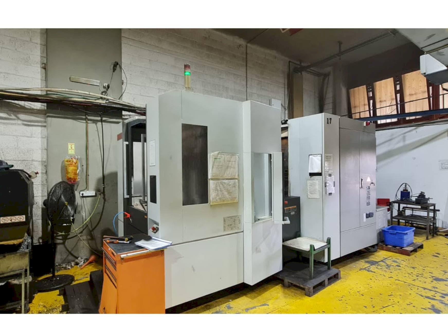 MORI SEIKI NH-5000 / 40DCG Mašinos vaizdas iš priekio