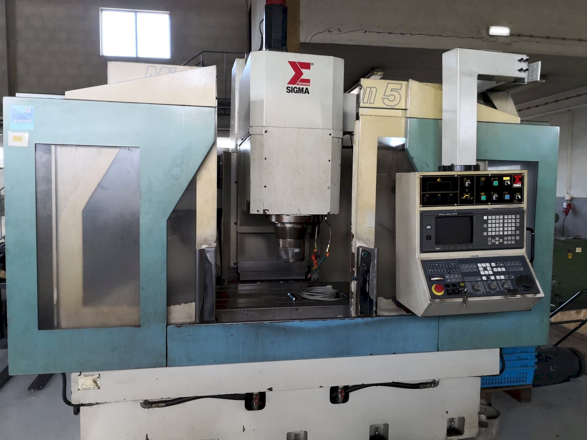 Sigma Mission 5 Mašinos vaizdas iš priekio