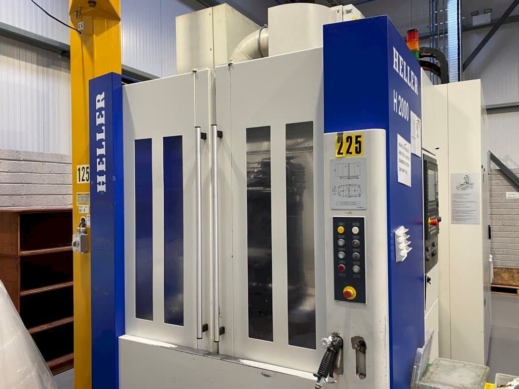 HELLER H 2000 Mašinos vaizdas iš priekio