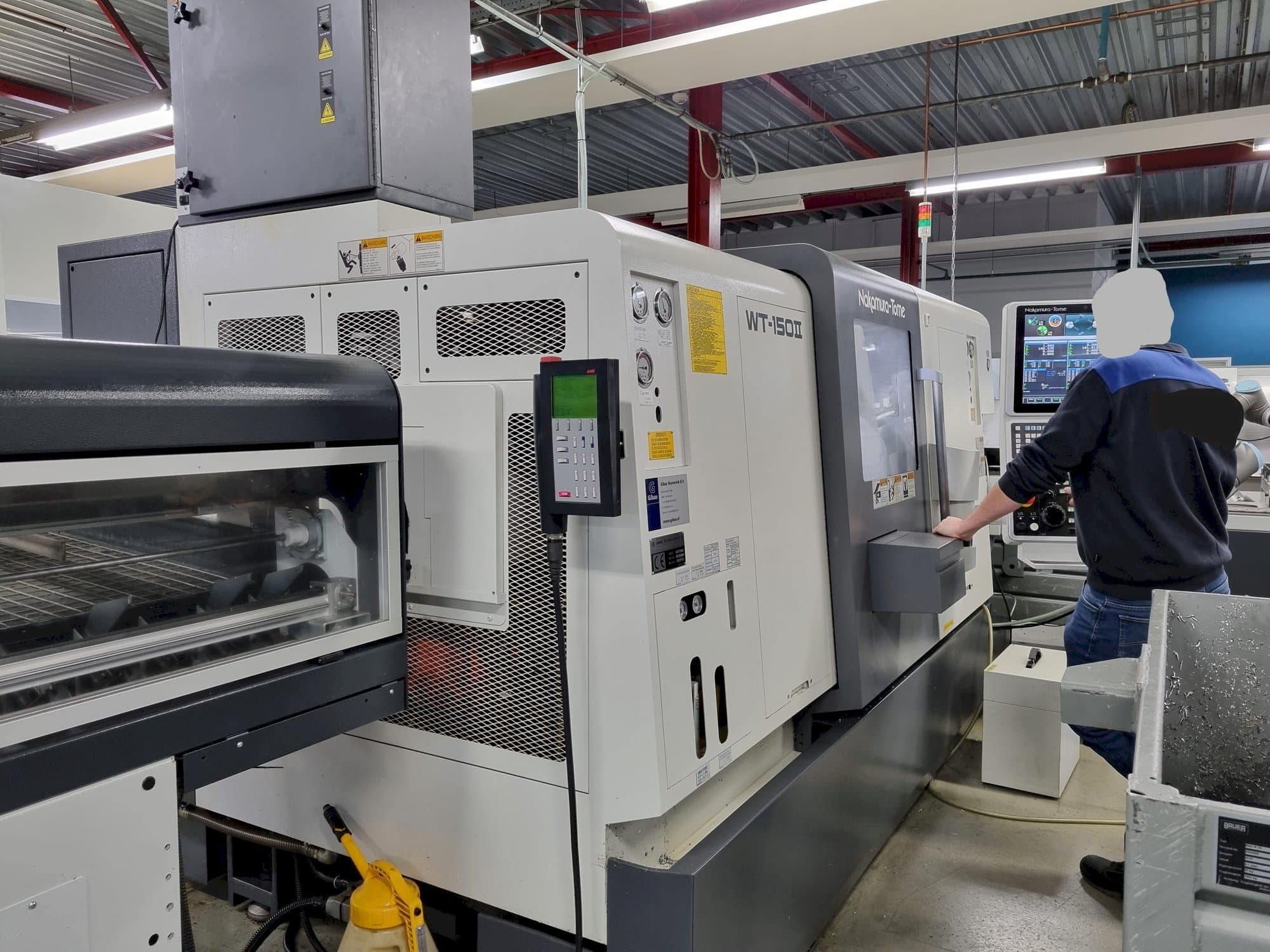 NAKAMURA-TOME WT-150II Mašinos vaizdas iš priekio