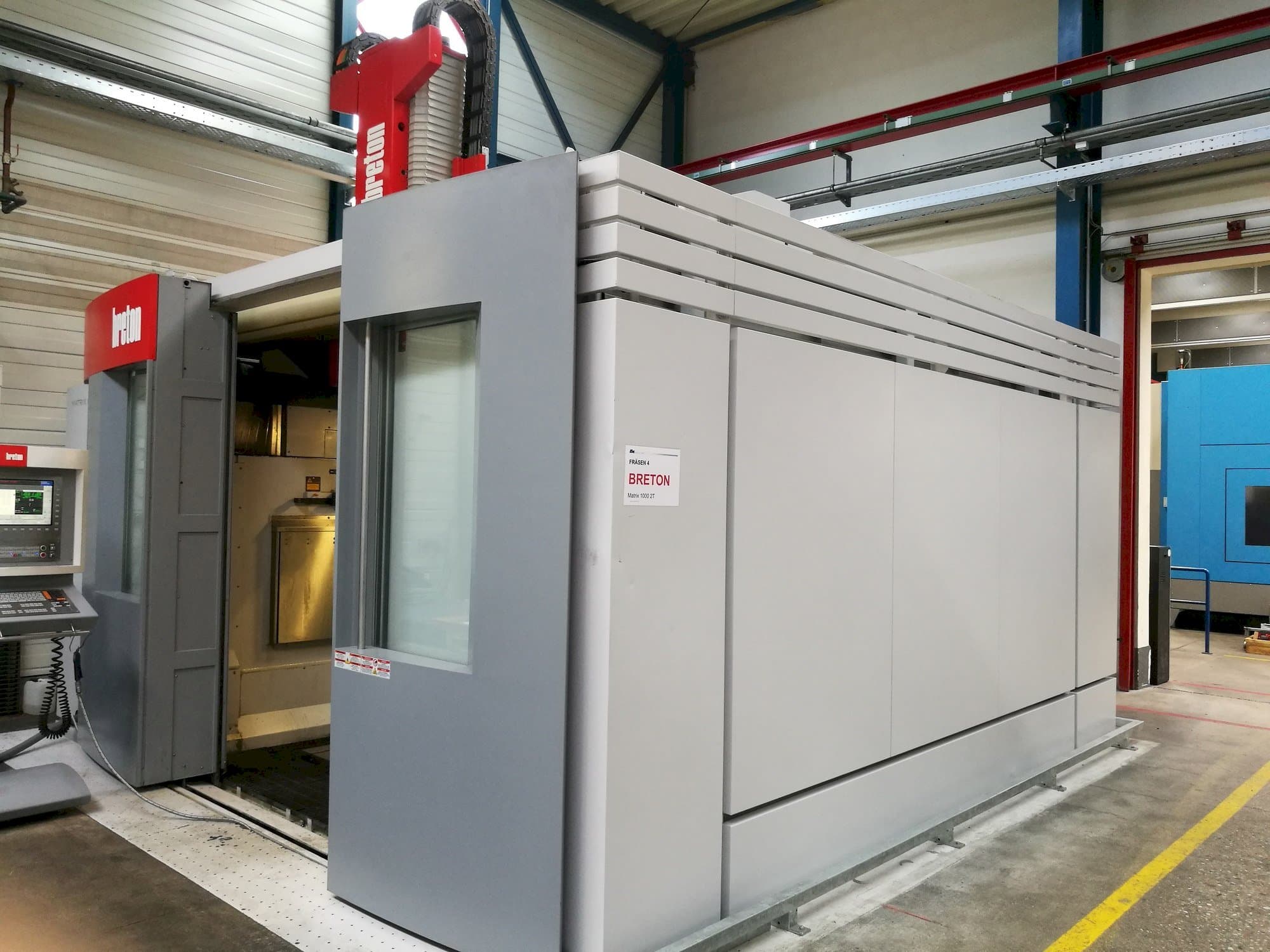 Breton Matrix 1000 2T DY Mašinos vaizdas iš priekio