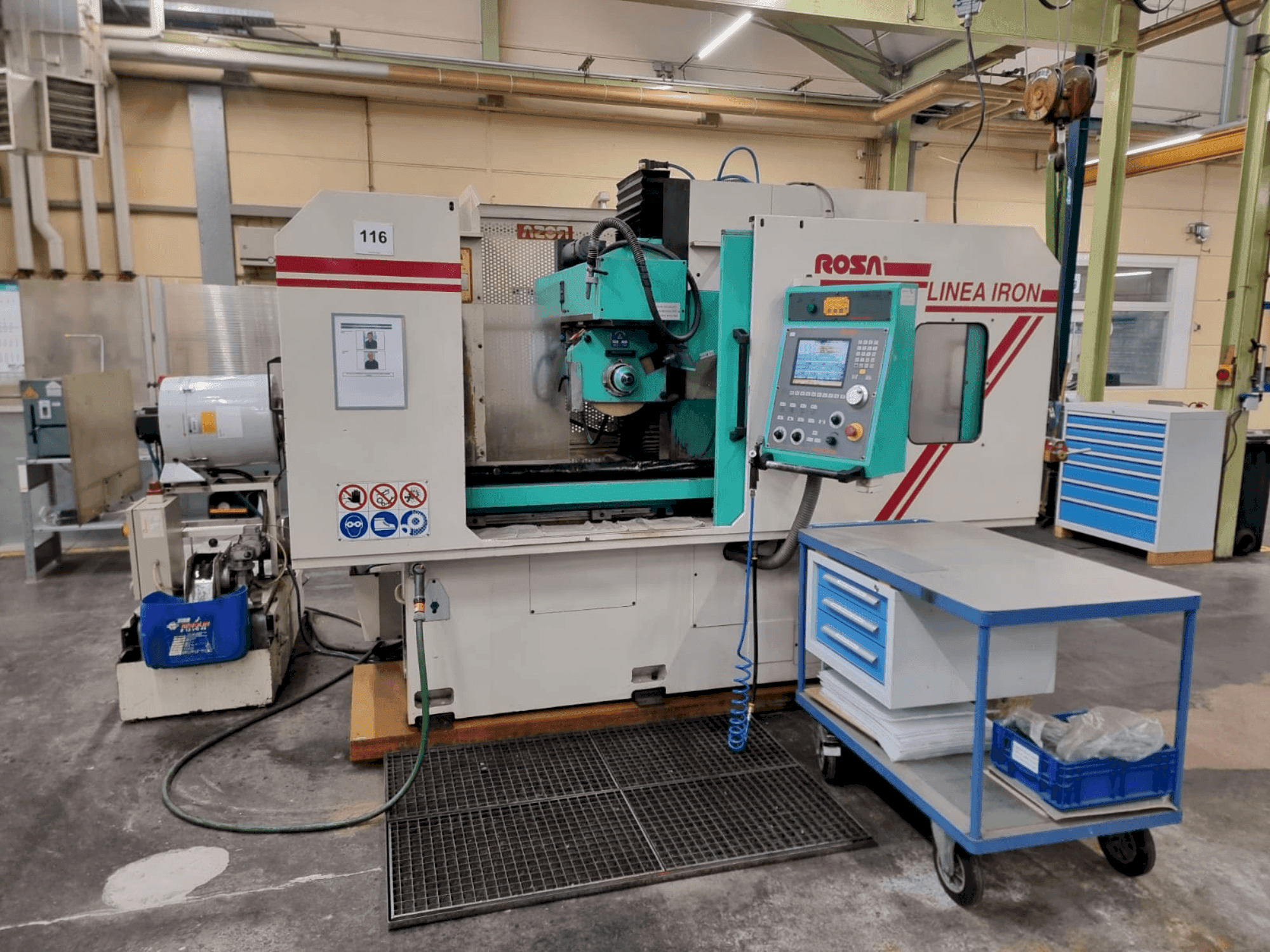 ROSA ERMANDO IRON 08.6 Mašinos vaizdas iš priekio