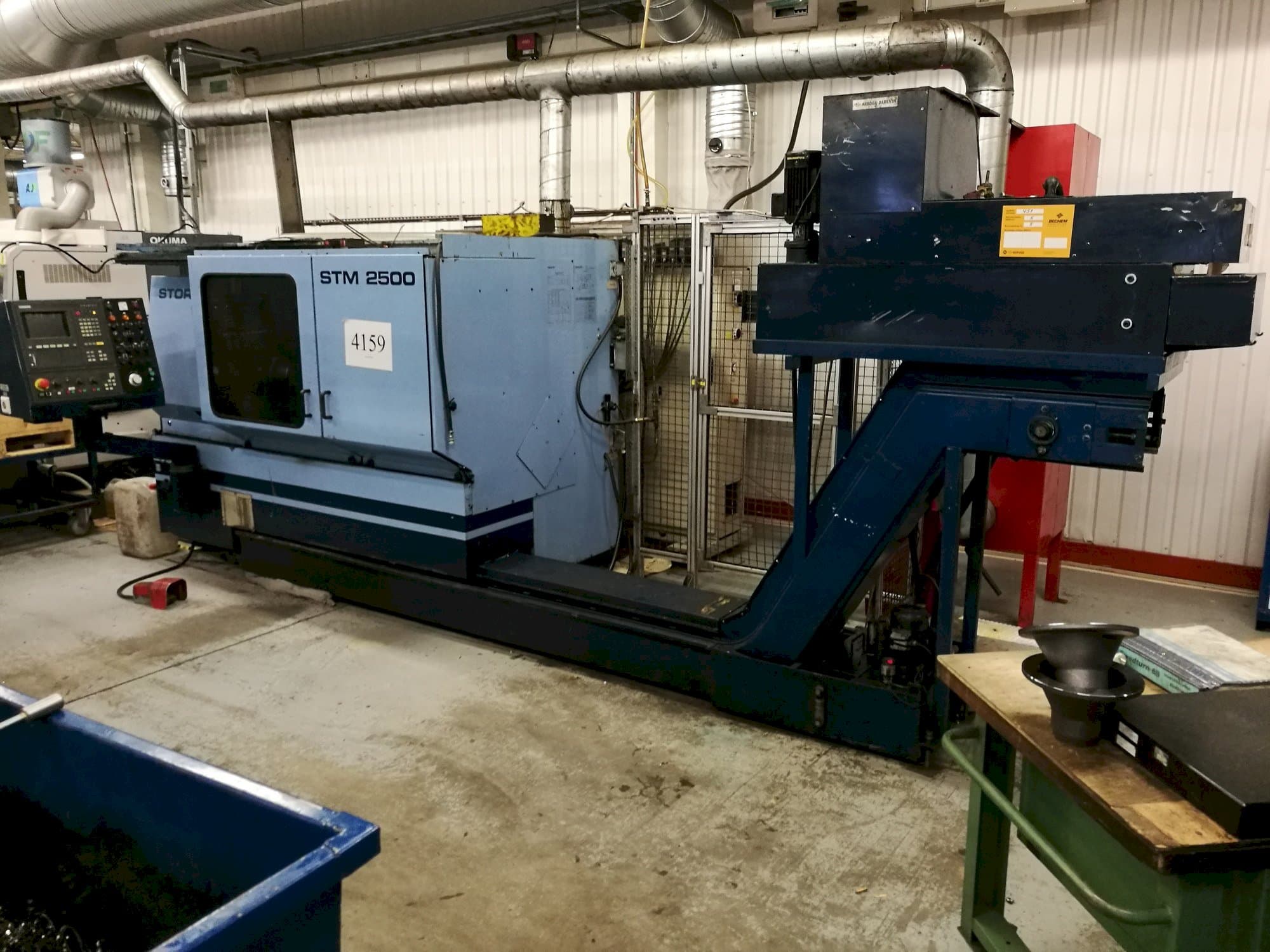 STOREBRO STM 2500 Mašinos vaizdas iš priekio