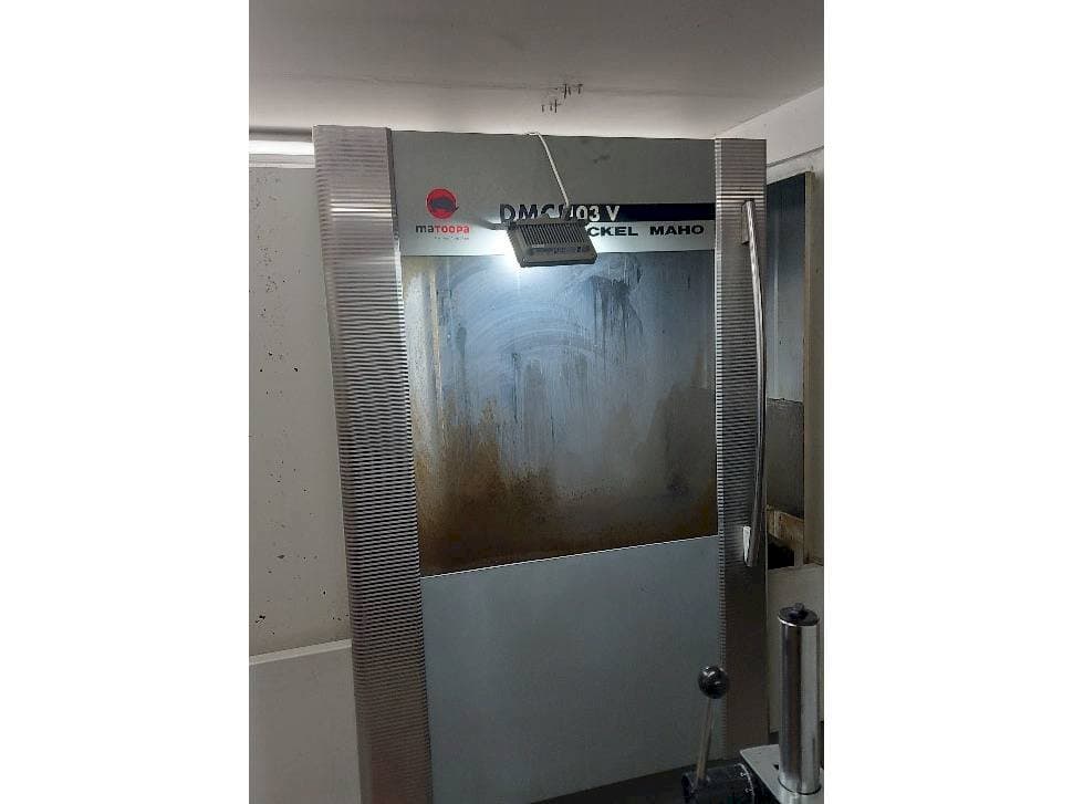 DMG DMC 103 V Mašinos vaizdas iš priekio