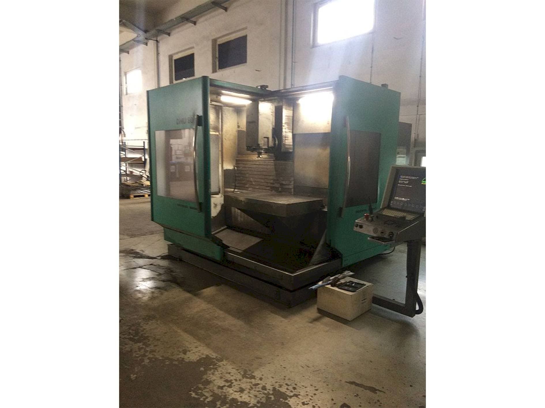 DMG 80E Mašinos vaizdas iš priekio