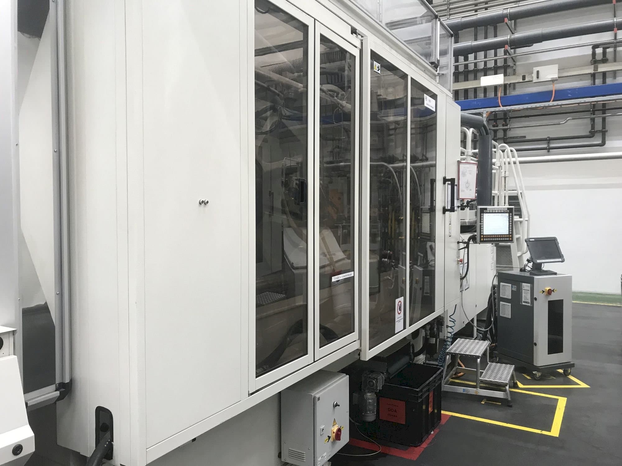 Husky H500 RS 65/60 Mašinos vaizdas iš kairės pusės