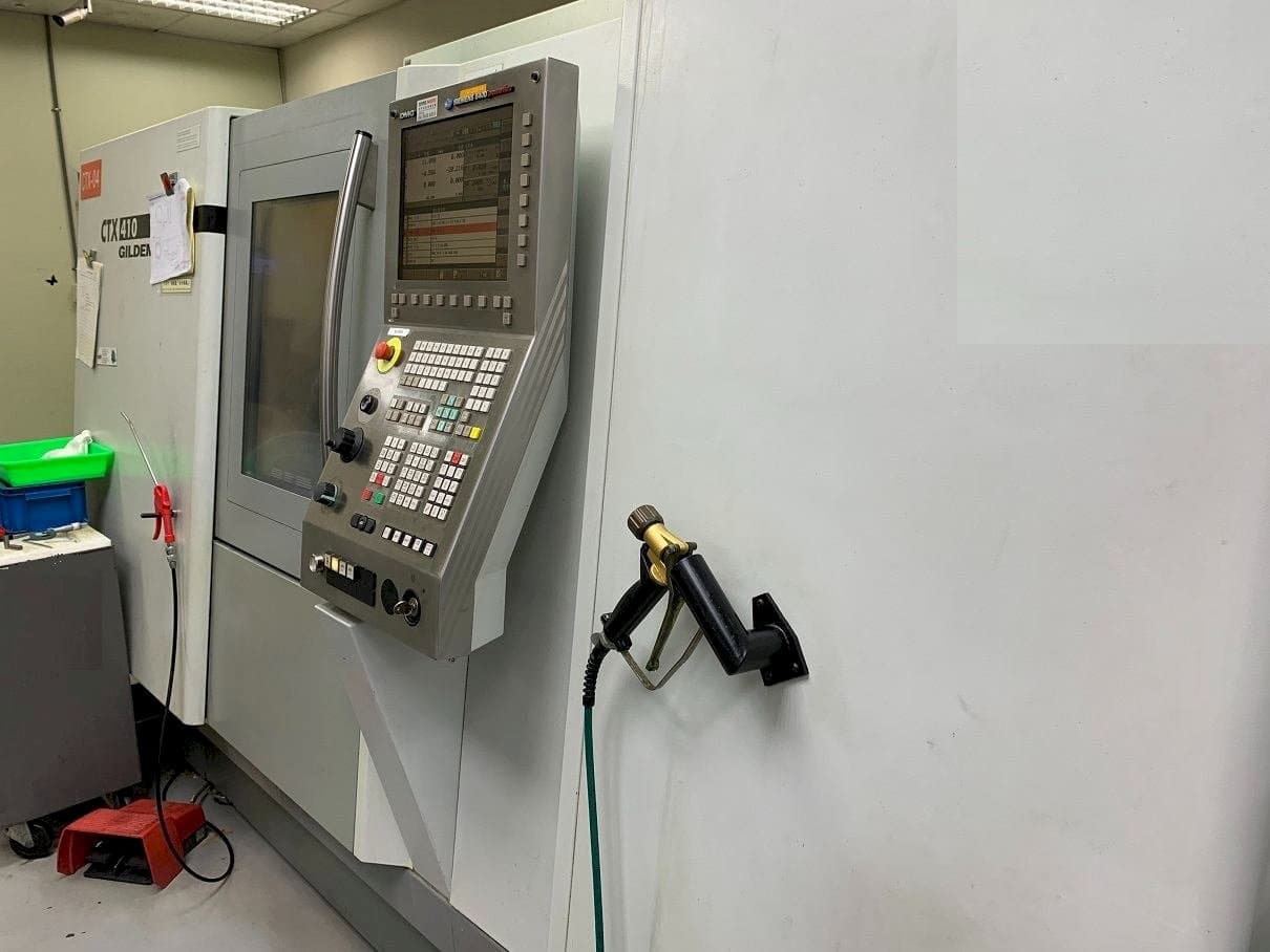 Gildemeister CTX 410V6 Mašinos vaizdas iš priekio