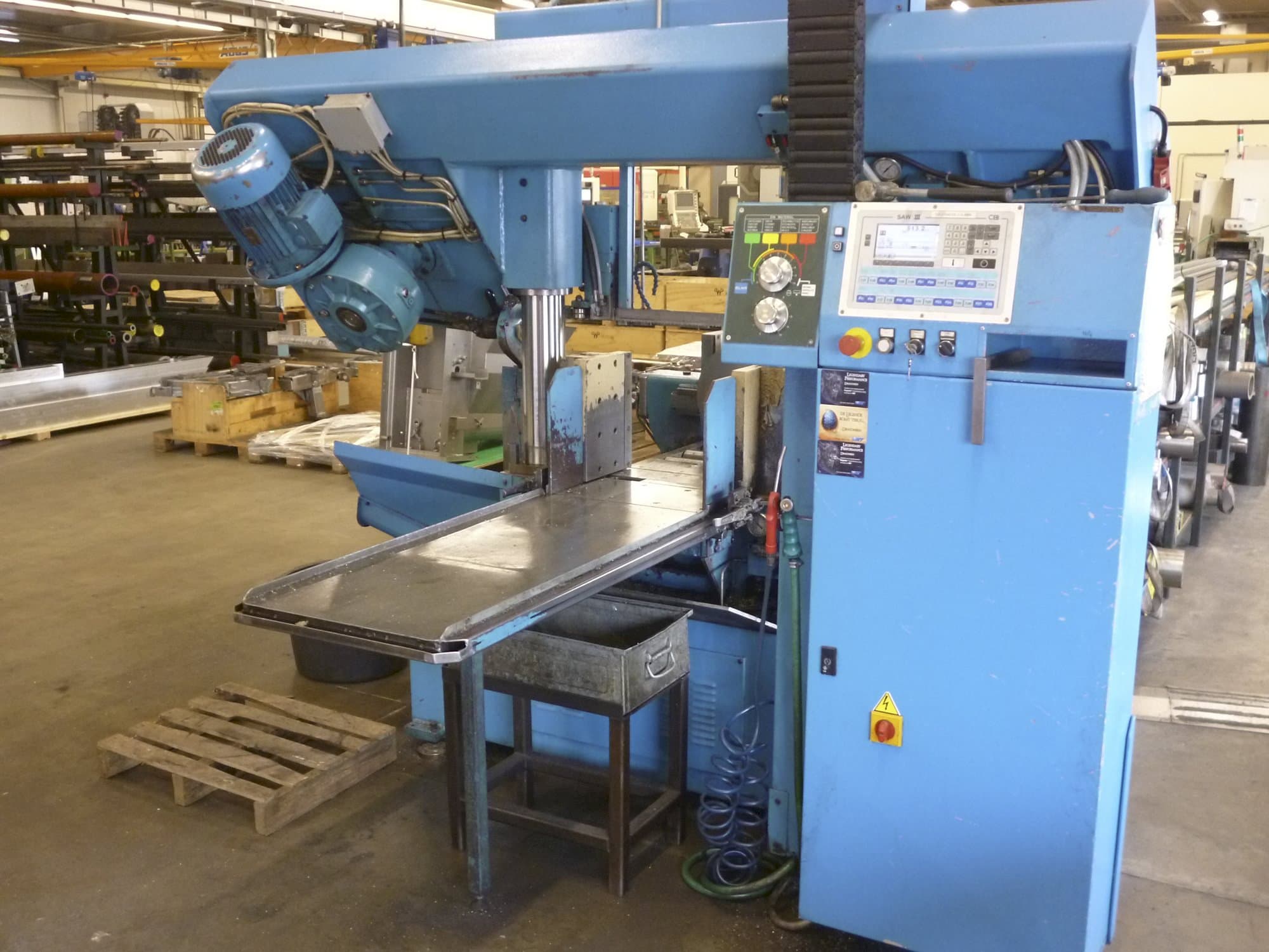 DoALL Mašinos vaizdas450 iš priekio