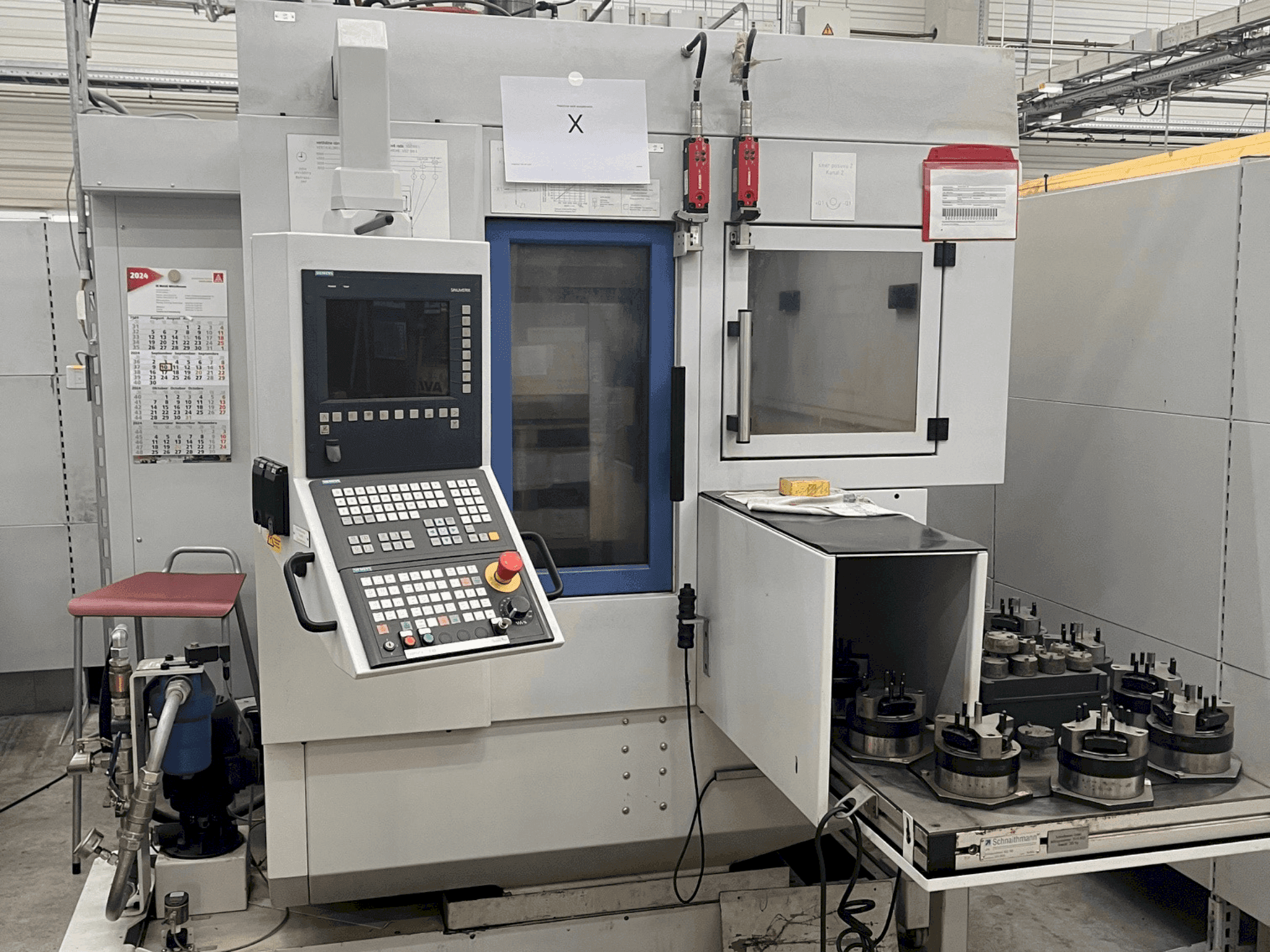 Scherer - Feinbau VDZ 100L Mašinos vaizdas iš priekio