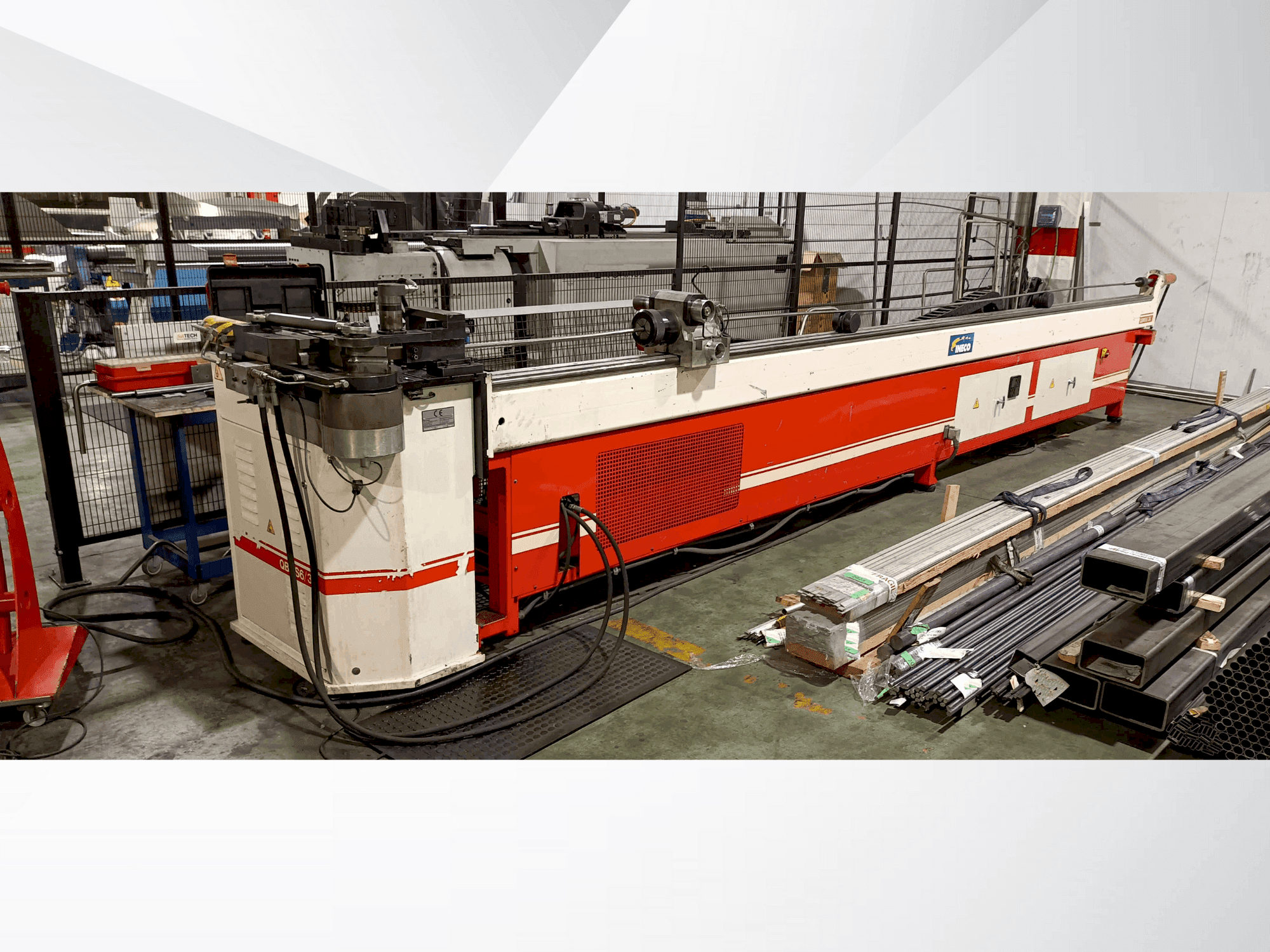 INECO GBMS 6/3X Mašinos vaizdas iš priekio