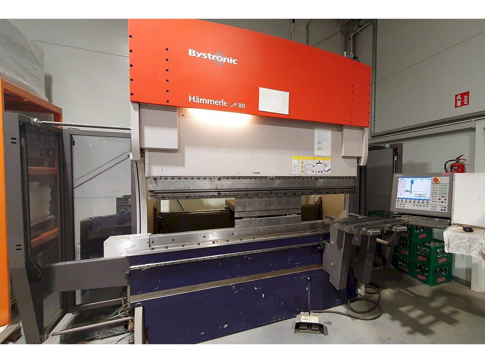 Bystronic 3P 80/210 Mašinos vaizdas iš priekio